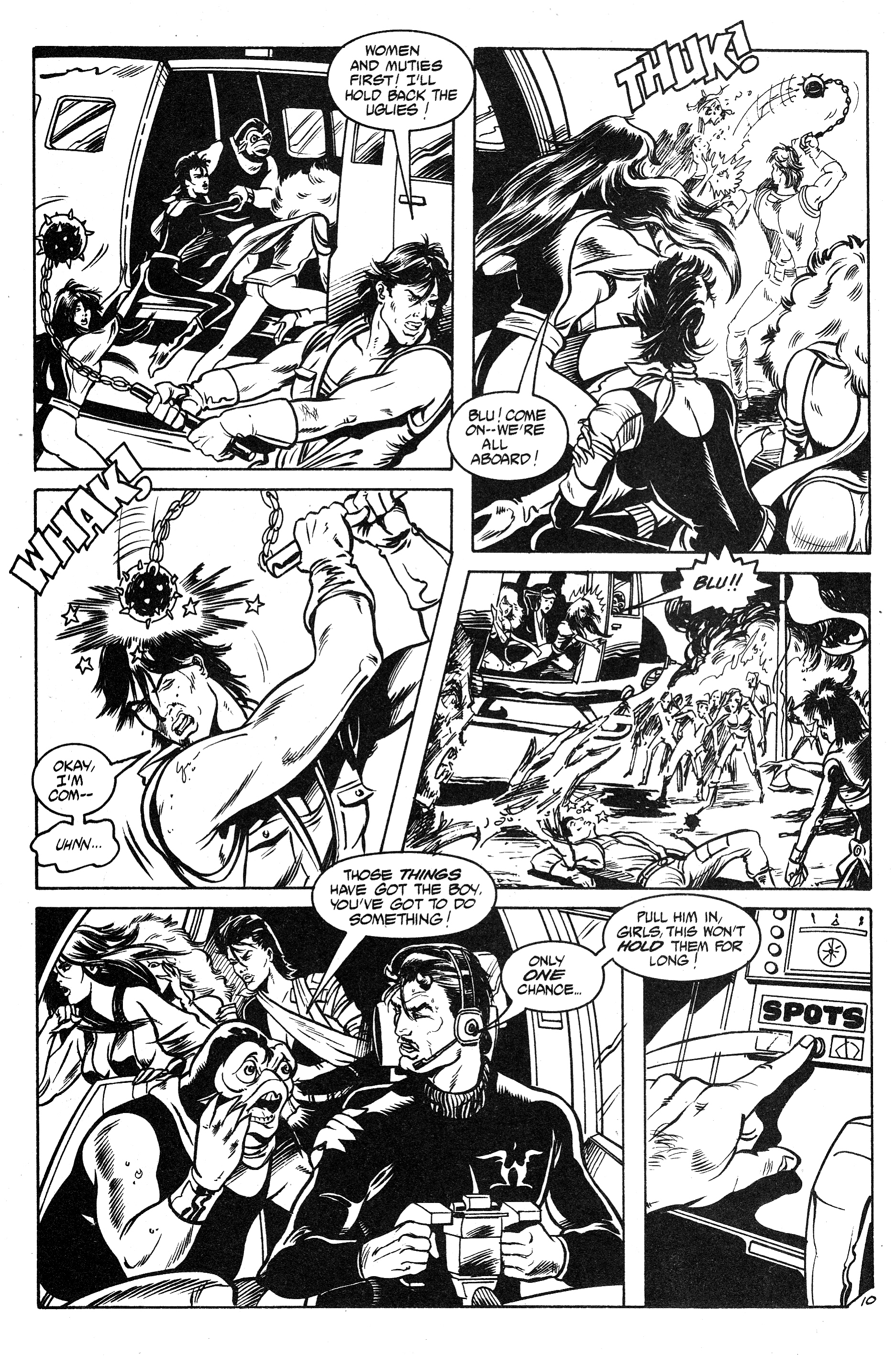 Read online Ex-Mutants: The Shattered Earth Chronicles comic -  Issue #8 - 12