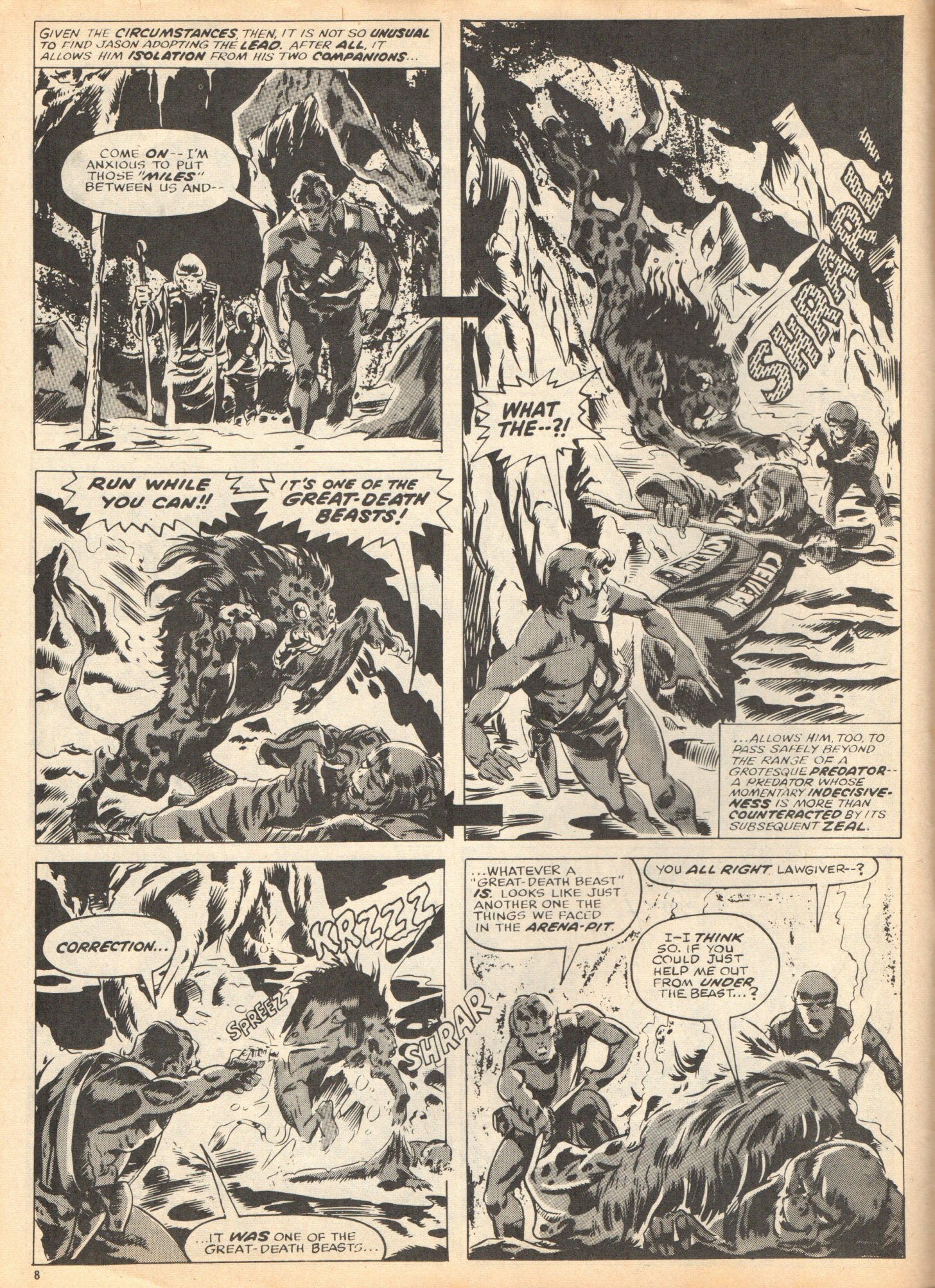 Read online Planet of the Apes (1974) comic -  Issue #18 - 8