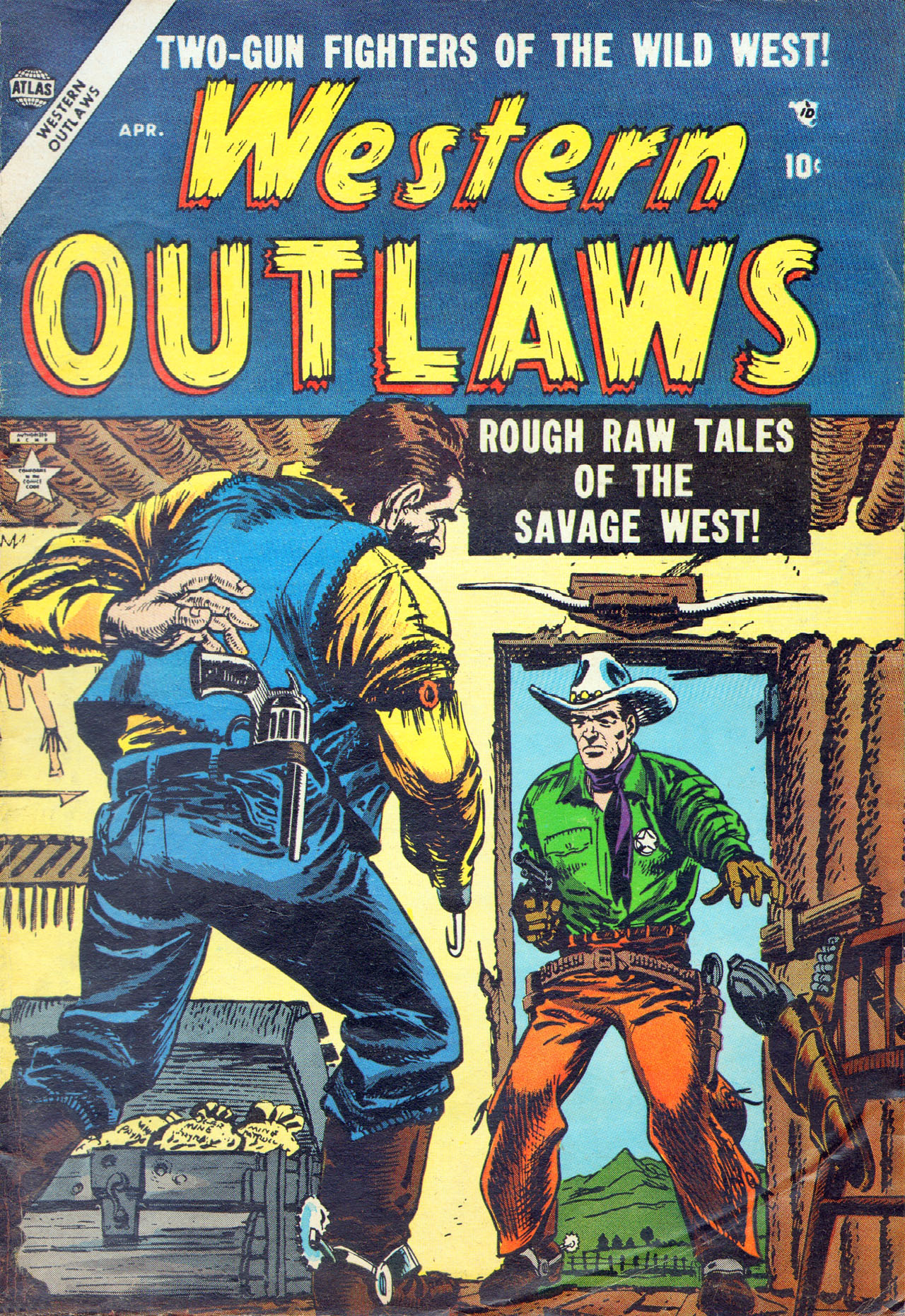 Read online Western Outlaws (1954) comic -  Issue #2 - 1