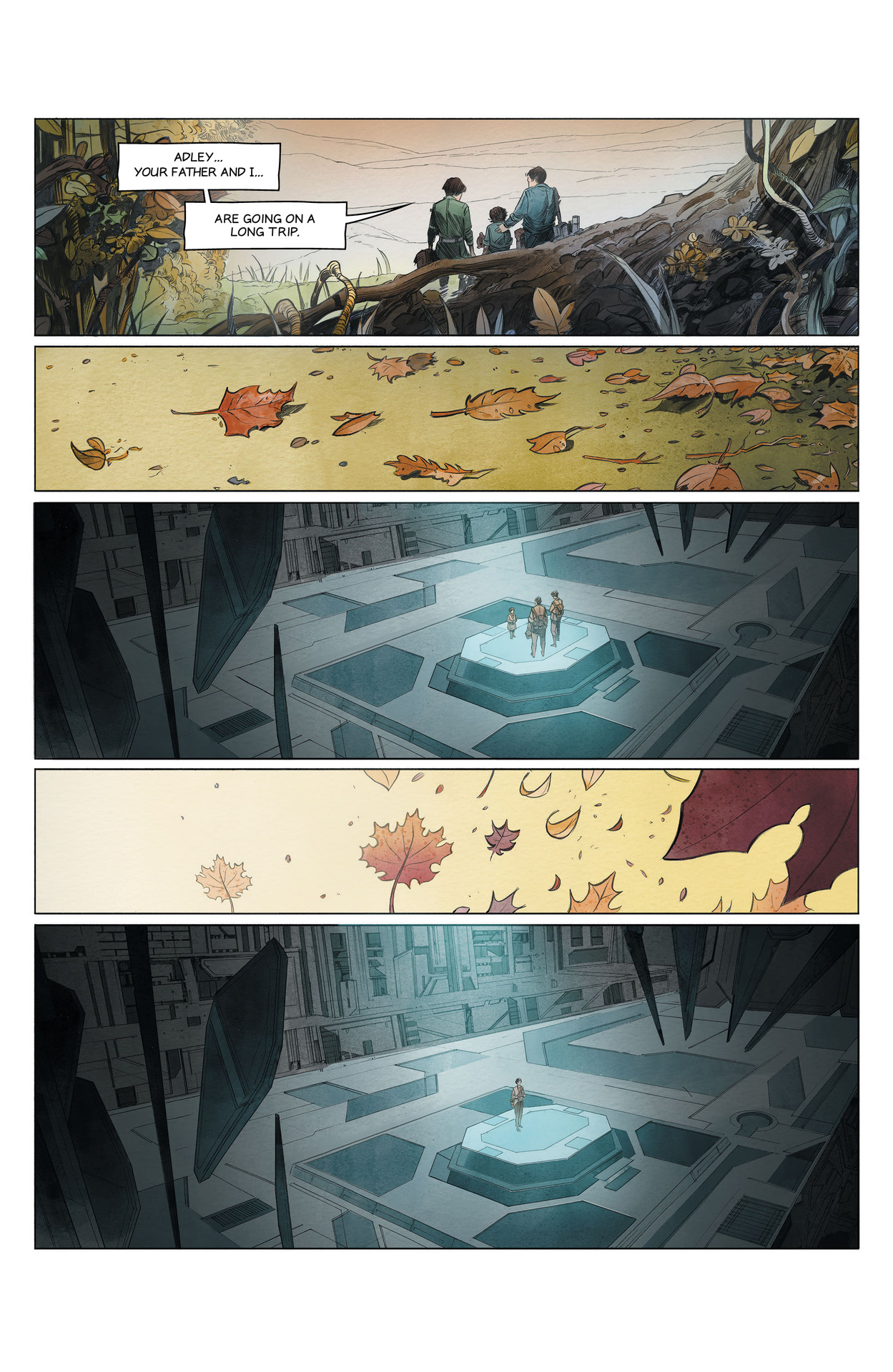 Read online Hexagon Bridge comic -  Issue #3 - 4