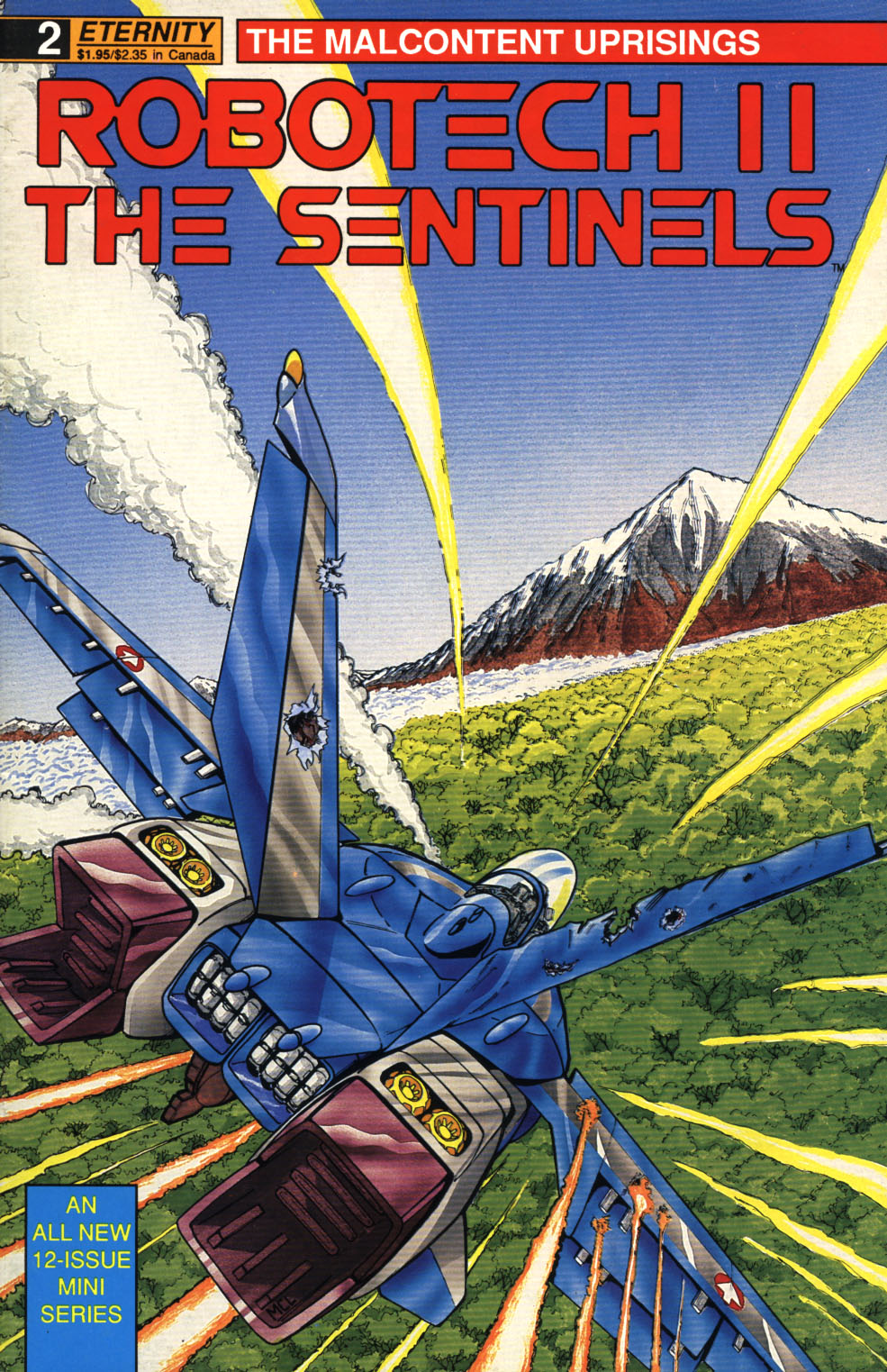 Read online Robotech II: The Sentinels - The Malcontent Uprisings comic -  Issue #2 - 1