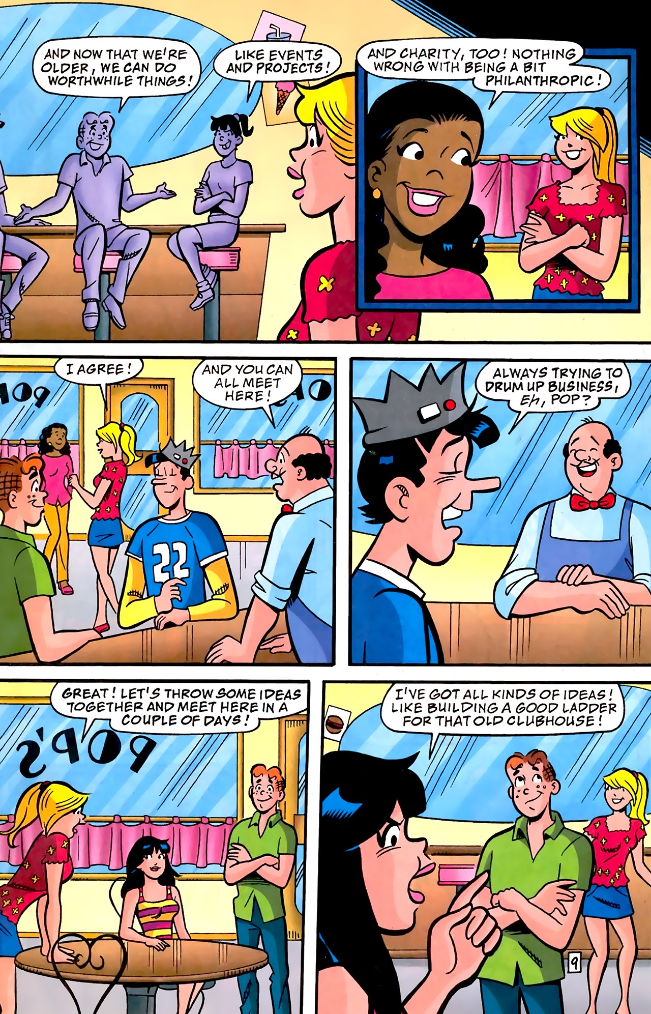 Read online Pep Comics Featuring Betty and Veronica, Free Comic Book Day Edition comic -  Issue # Full - 12