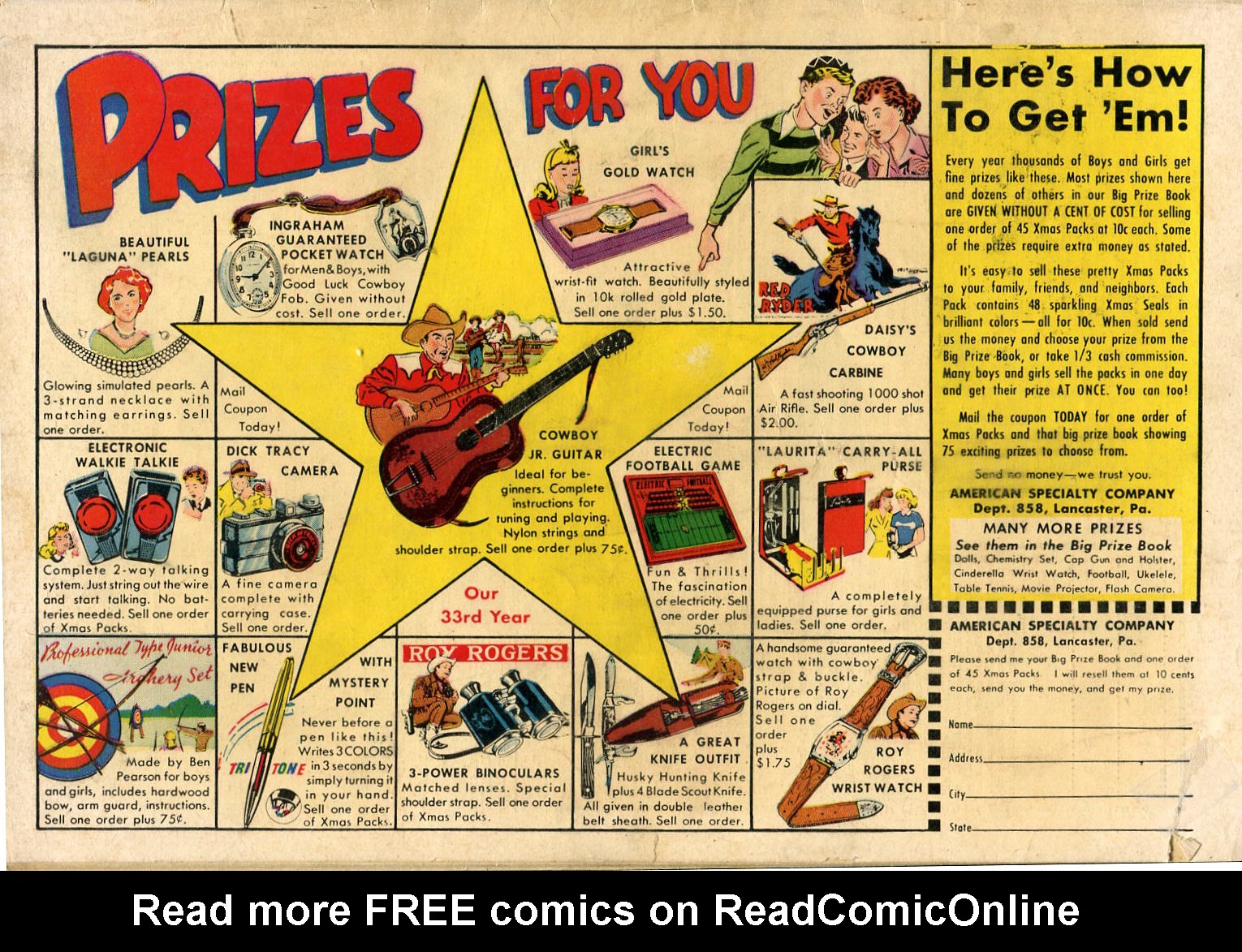 Read online Charles Starrett as The Durango Kid comic -  Issue #13 - 36