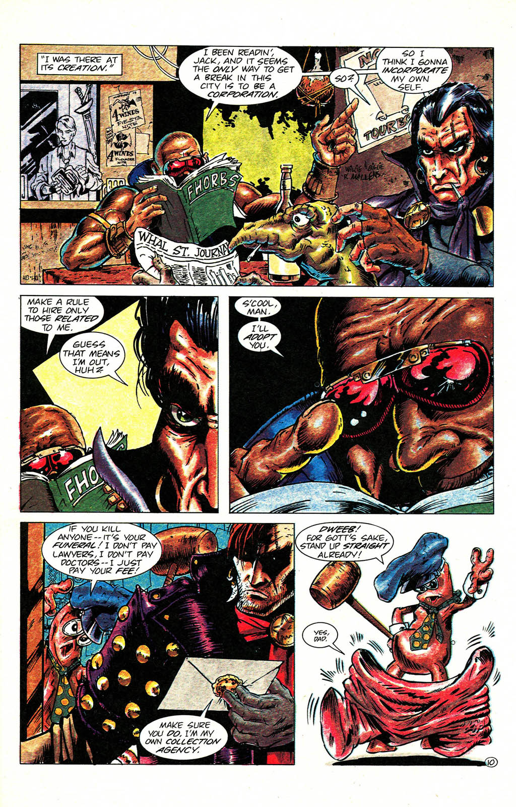 Read online Grimjack comic -  Issue #57 - 12