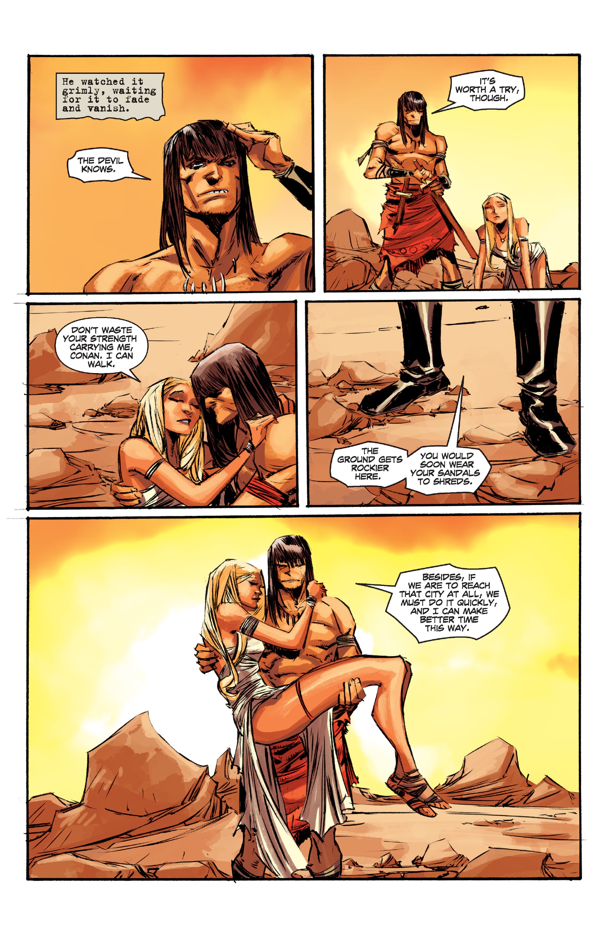 Read online Conan Chronicles Epic Collection comic -  Issue # TPB Shadows Over Kush (Part 3) - 67