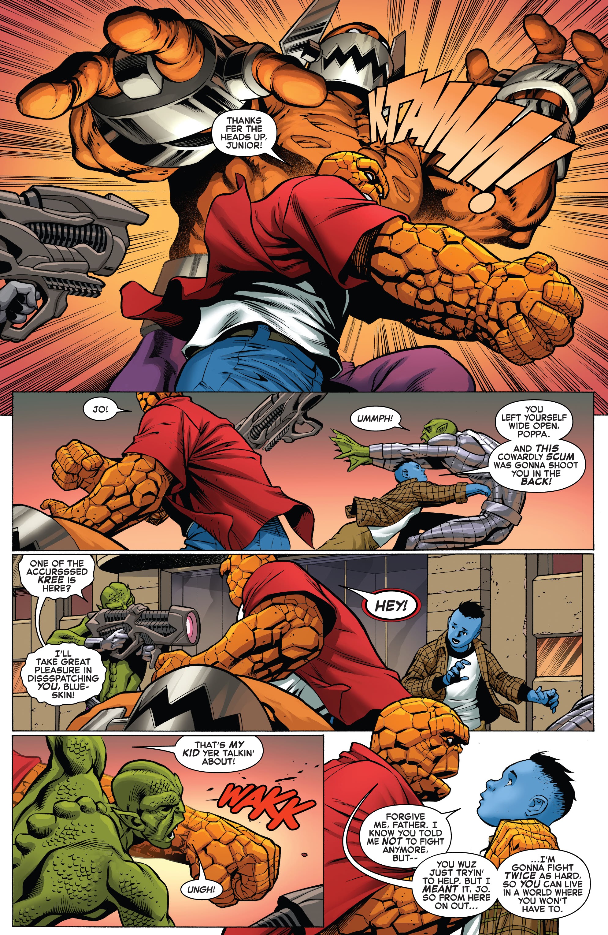 Read online Fantastic Four: Reckoning War Alpha comic -  Issue #1 - 12