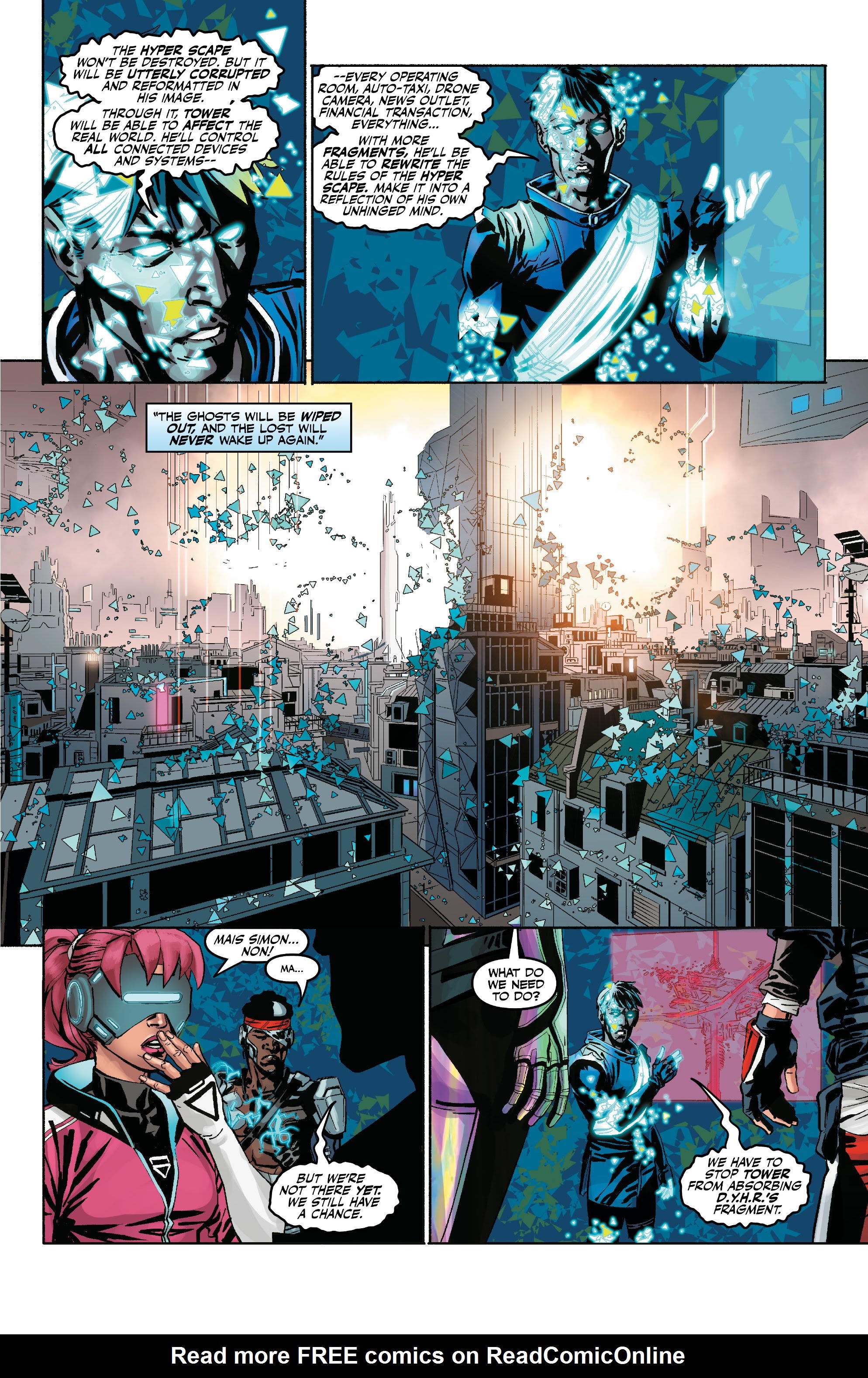 Read online HYPER SCAPE: The End of the Beginning comic -  Issue #1 - 11