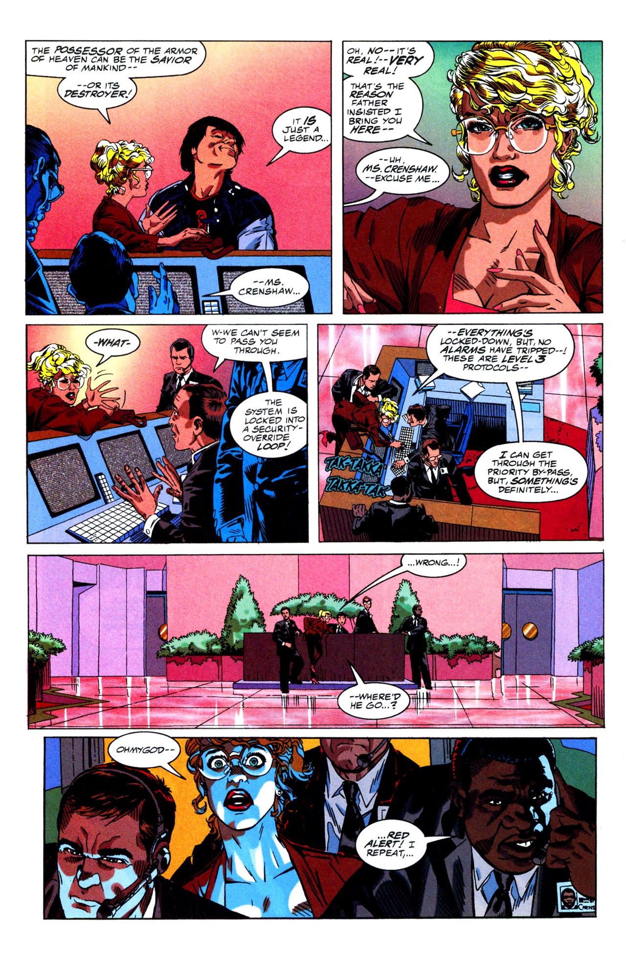 Read online Jackie Chan's Spartan X: The Armour of Heaven comic -  Issue #1 - 18