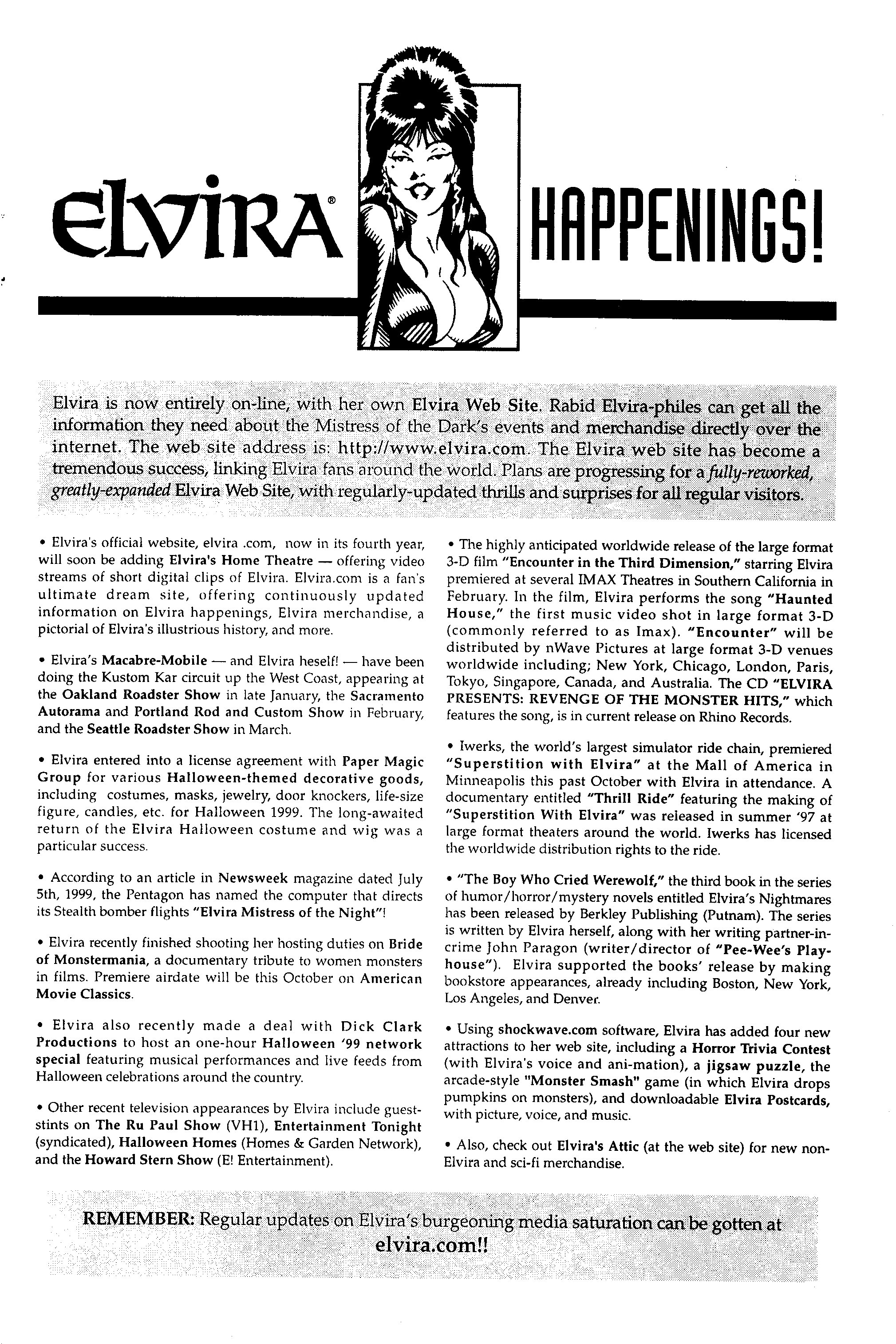 Read online Elvira, Mistress of the Dark comic -  Issue #86 - 22