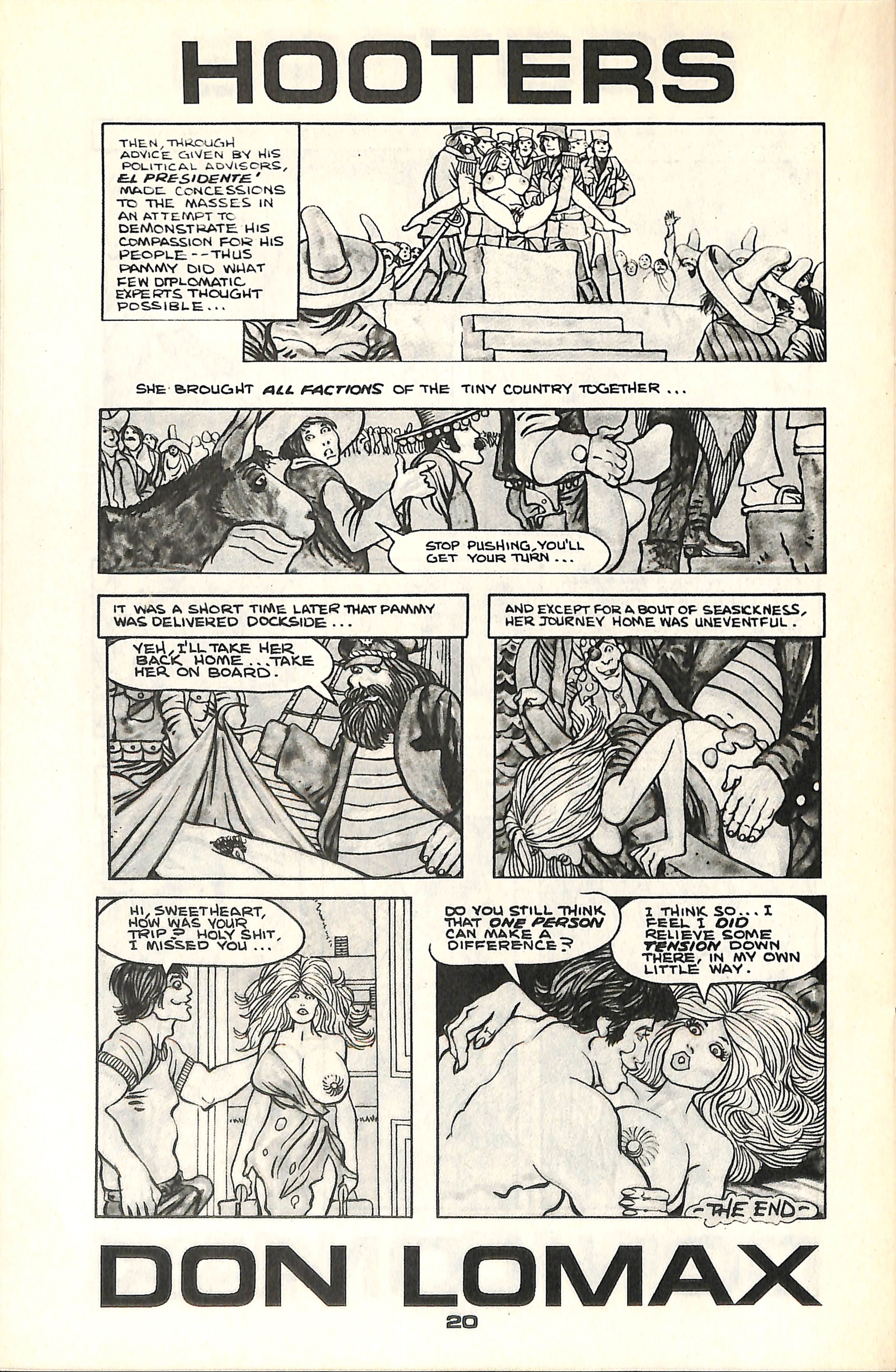 Read online Hooters comic -  Issue #5 - 25