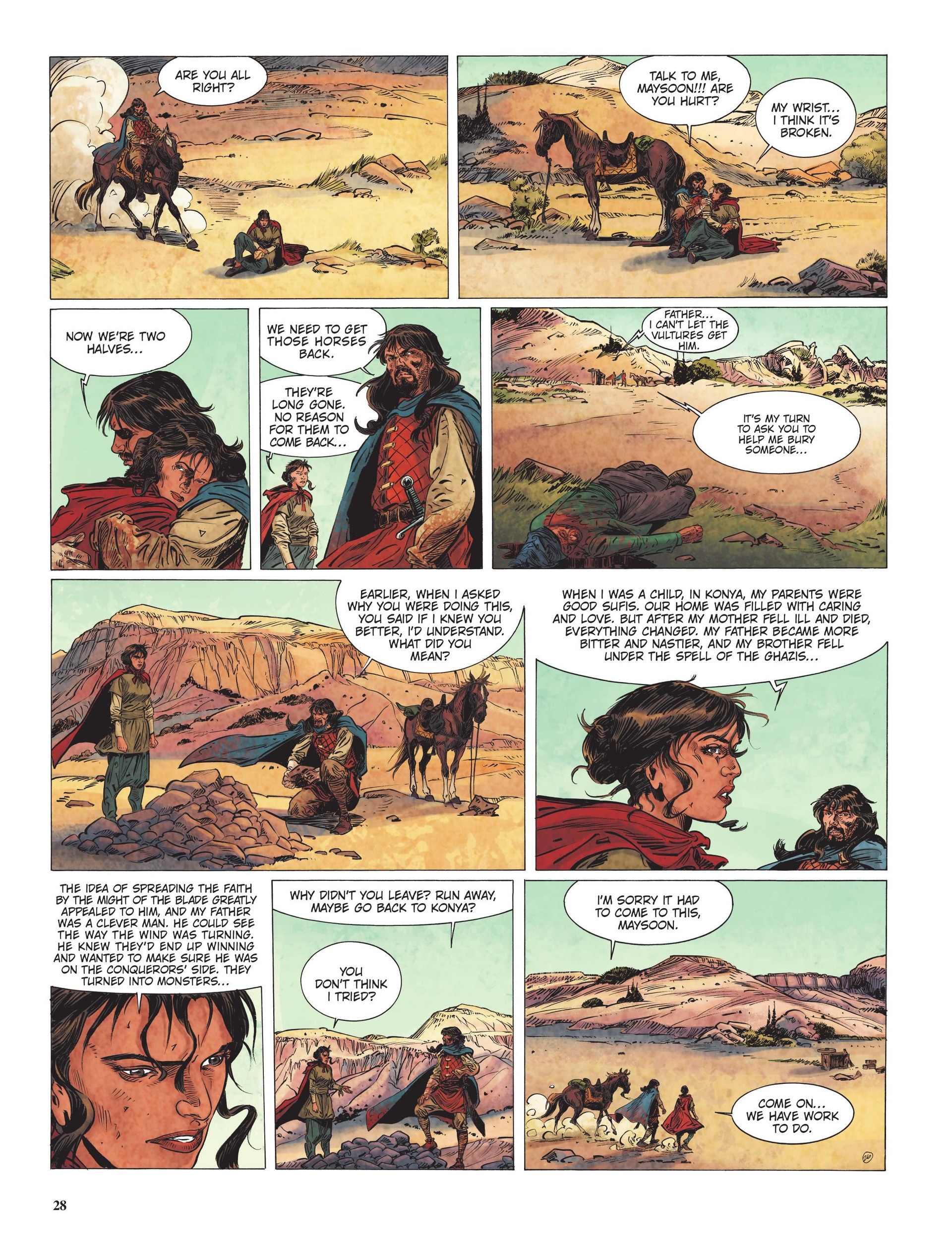 Read online The Last Templar comic -  Issue #6 - 29