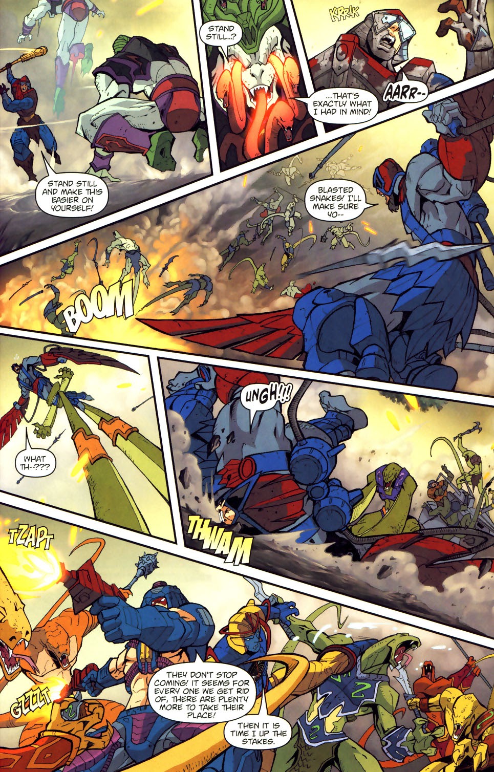 Read online Masters of the Universe Rise of the Snake Men comic -  Issue #3 - 8