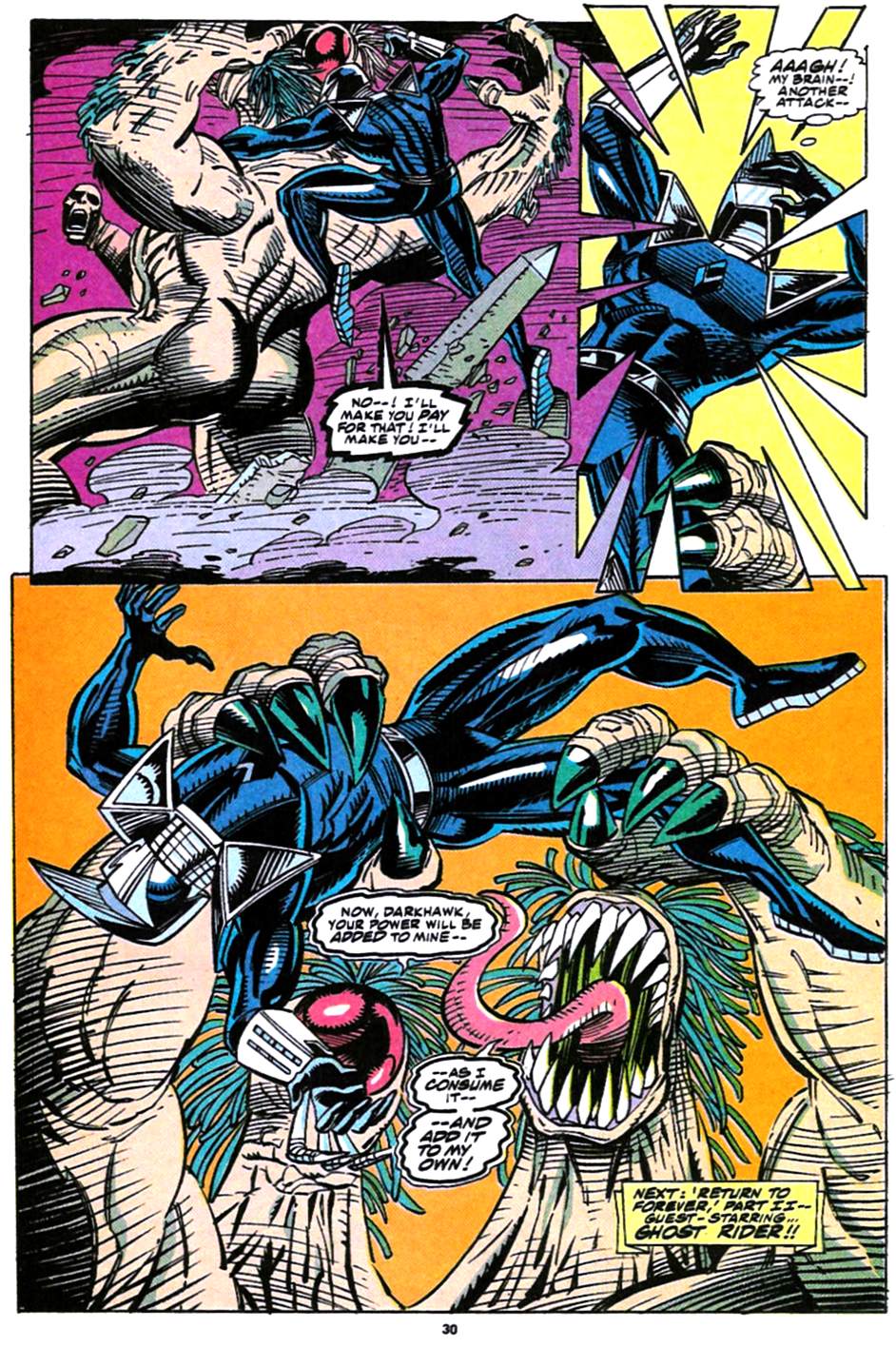 Read online Darkhawk (1991) comic -  Issue #21 - 21