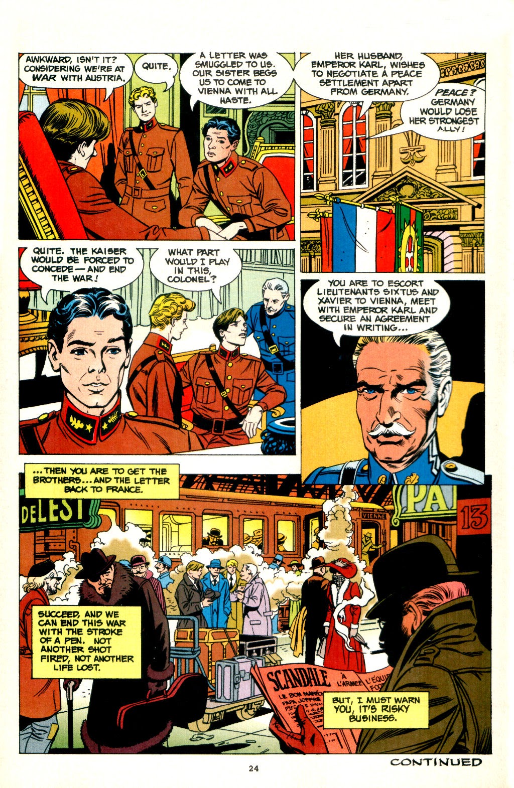 Read online Young Indiana Jones Chronicles comic -  Issue #9 - 26