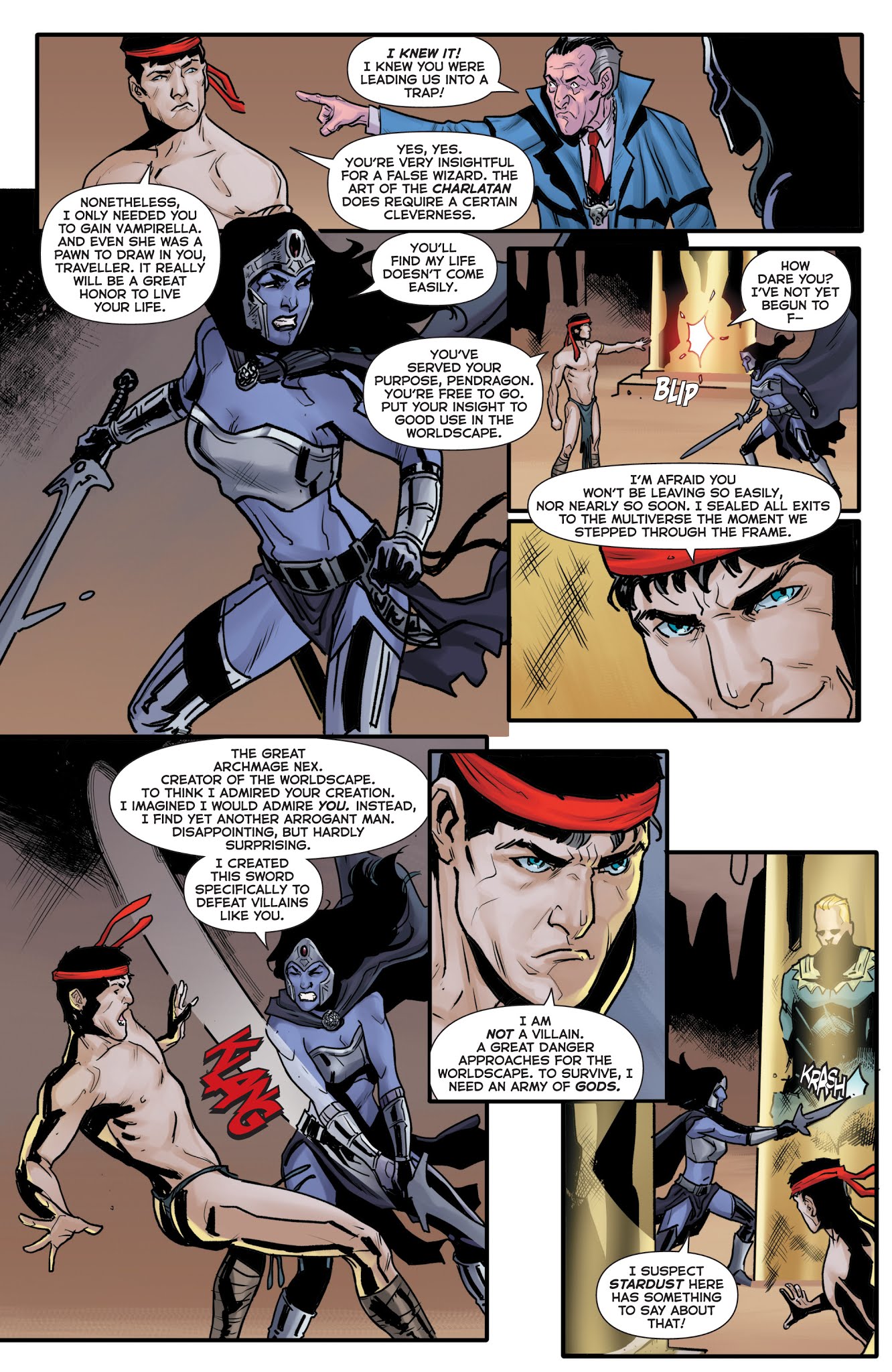 Read online Pathfinder: Worldscape (2018) comic -  Issue # Swords of Sorrow - 18