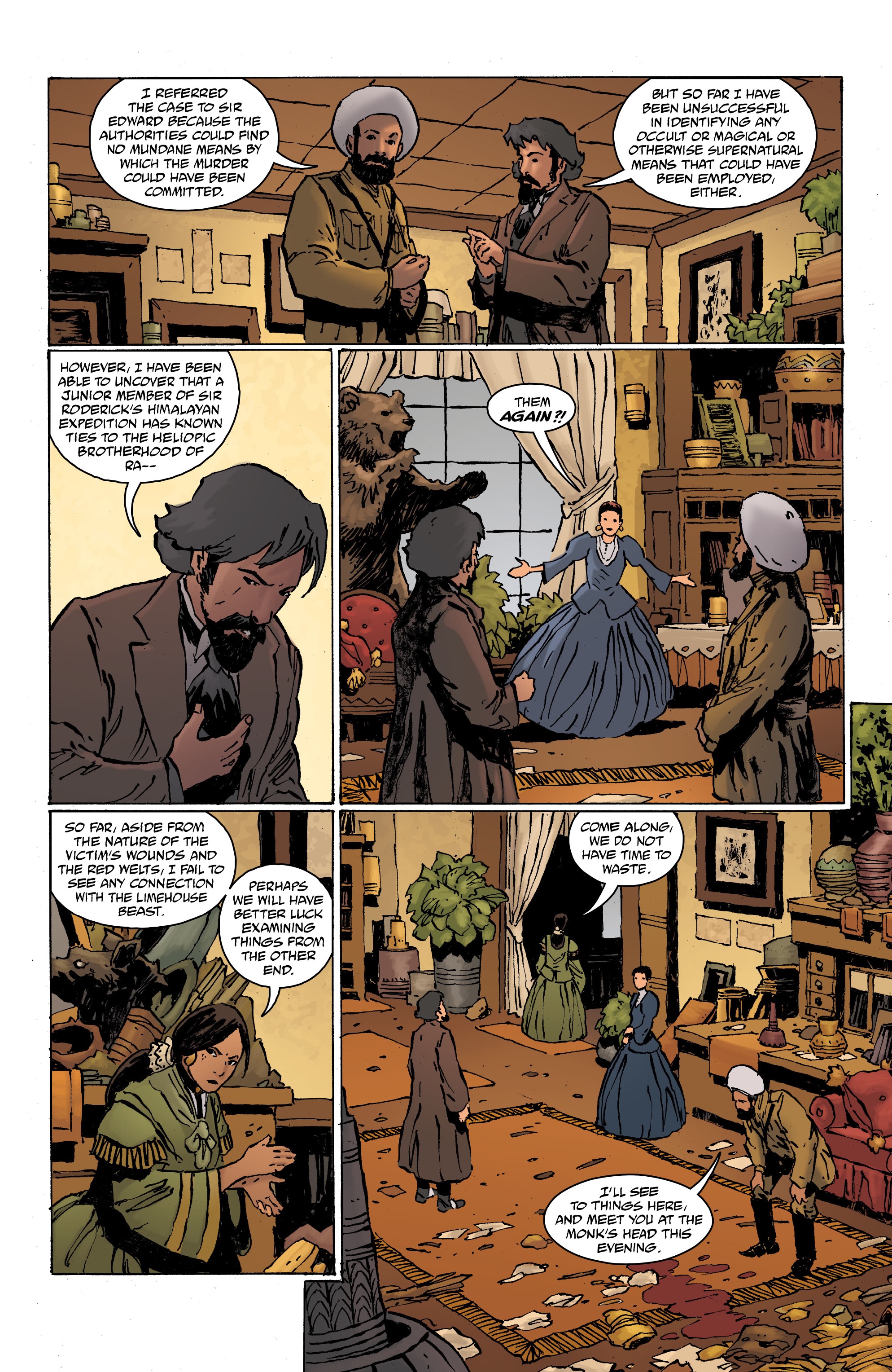 Read online Hellboy: The Silver Lantern Club comic -  Issue #2 - 9