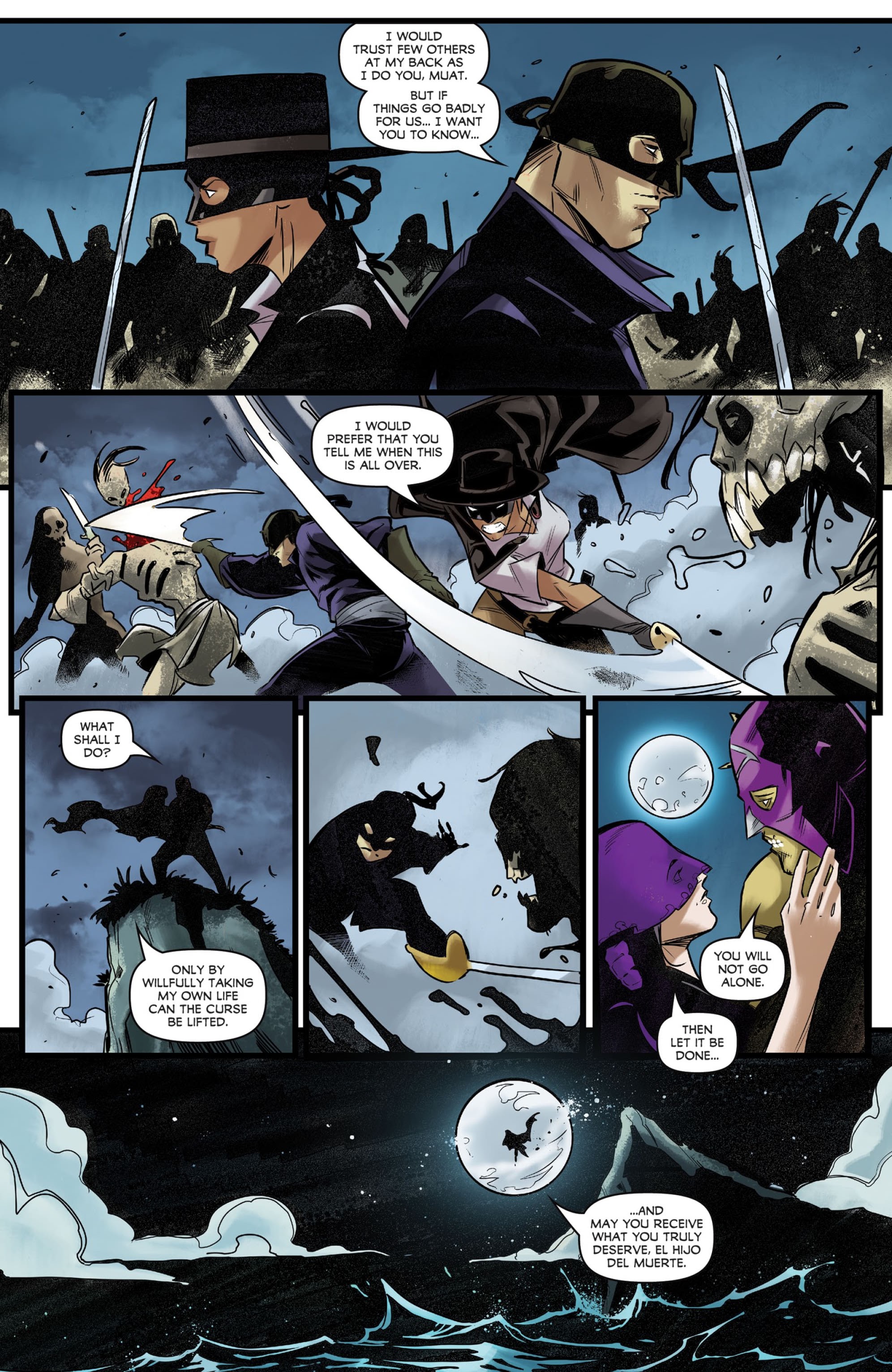 Read online Zorro: Galleon Of the Dead comic -  Issue #4 - 21