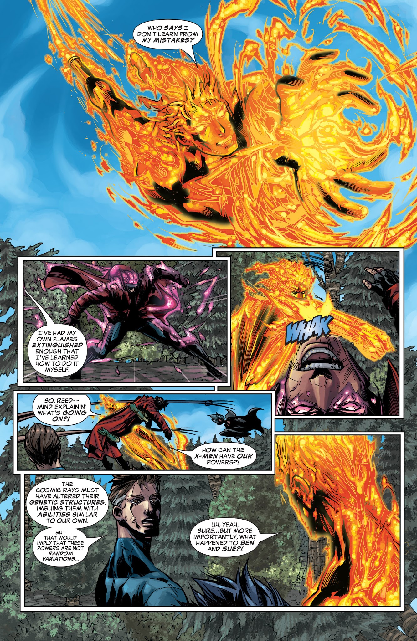 Read online X-Men/Fantastic Four comic -  Issue #3 - 12