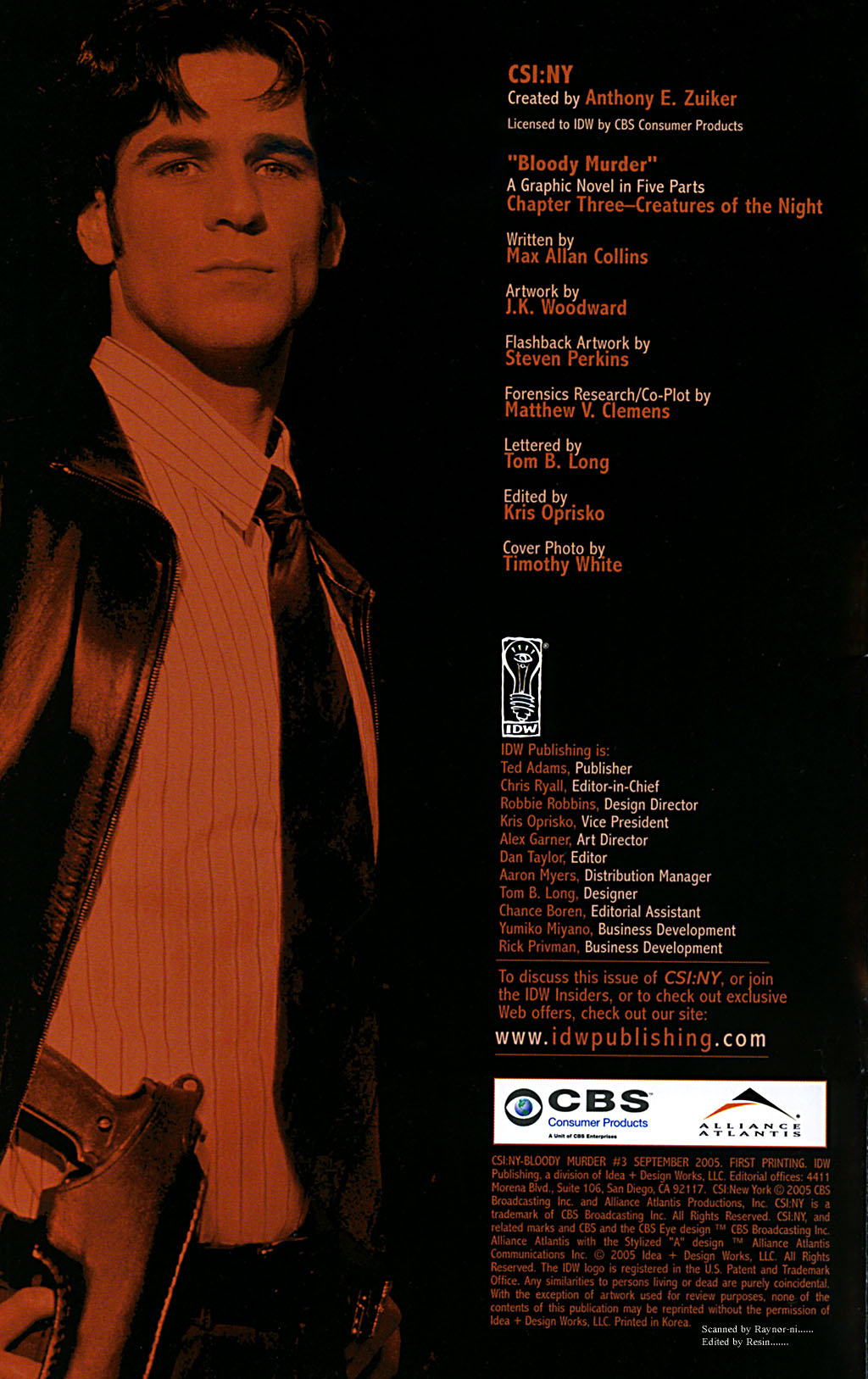 Read online CSI: NY - Bloody Murder comic -  Issue #3 - 2