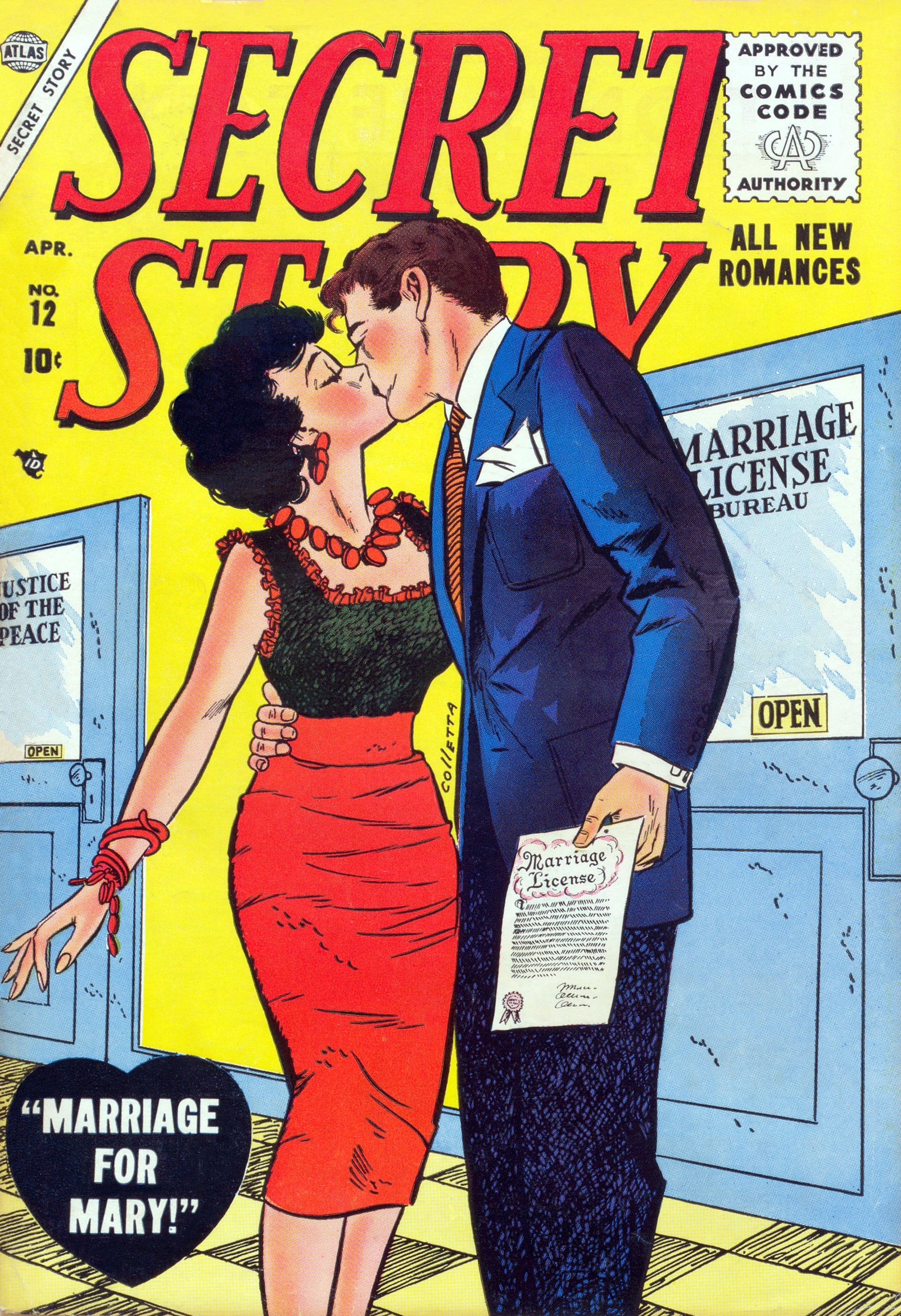 Read online Secret Story Romances comic -  Issue #12 - 1