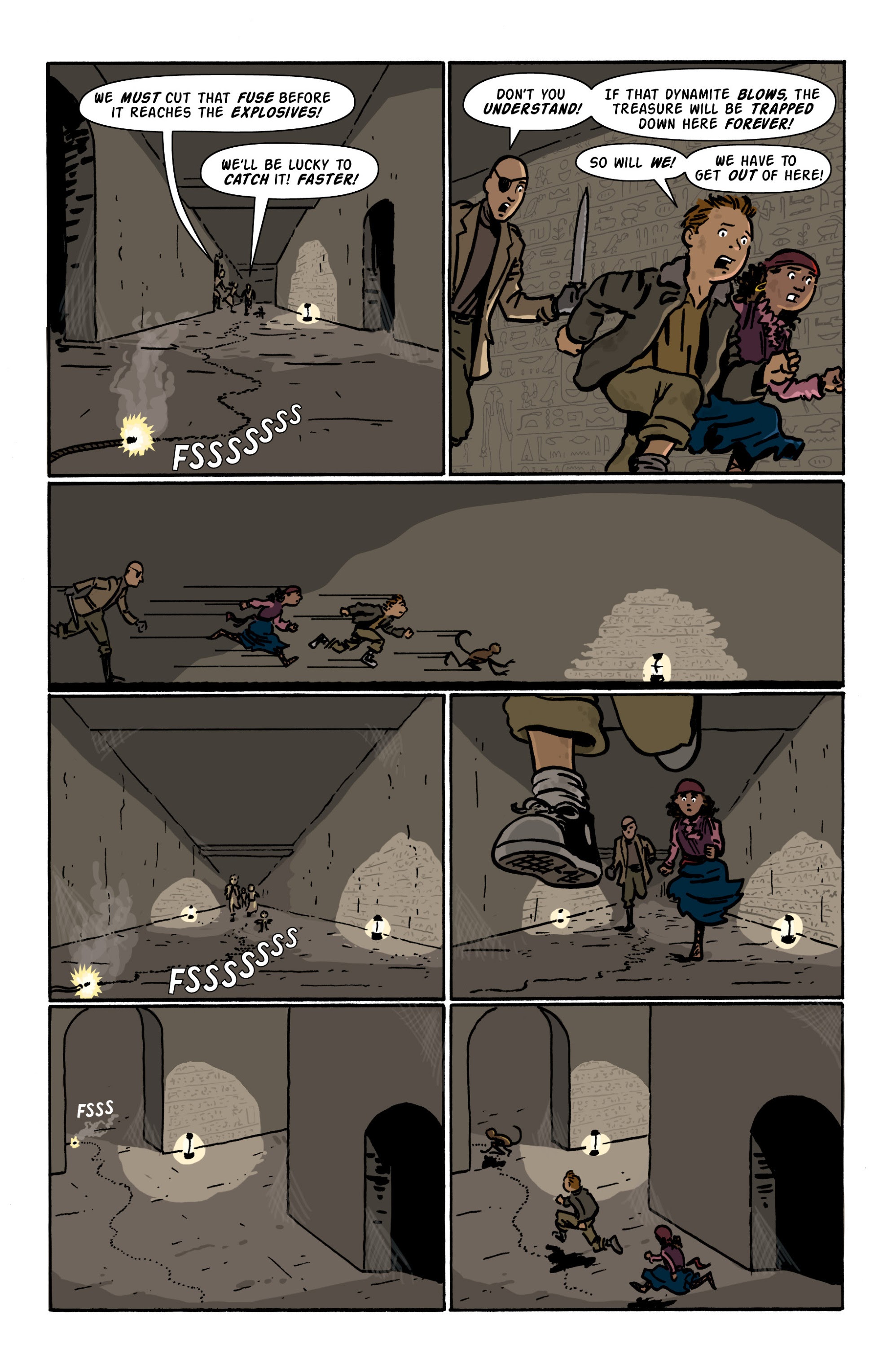 Read online Rocket Robinson and the Pharaoh's Fortune comic -  Issue # TPB (Part 3) - 25