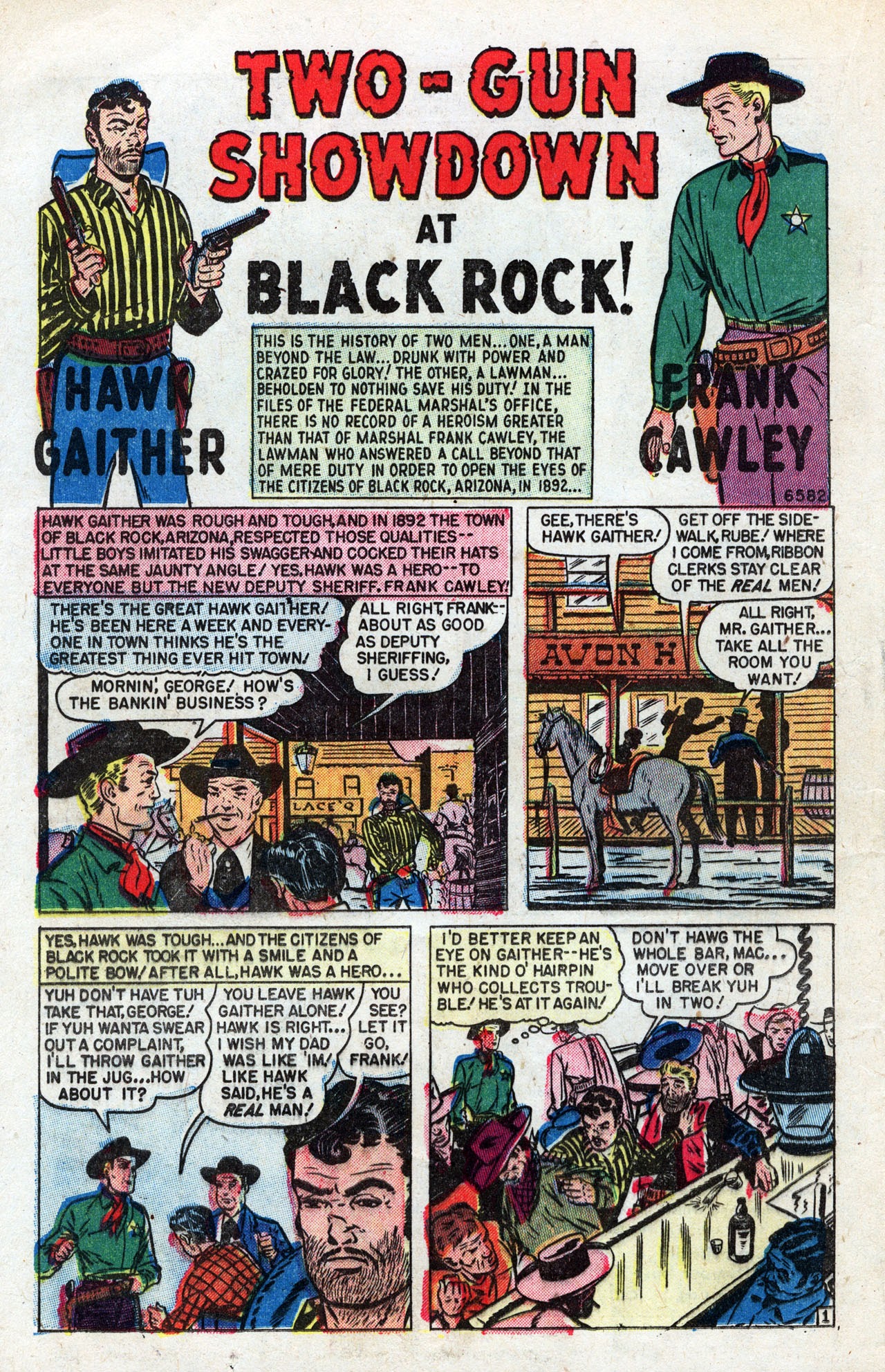 Read online Western Thrillers (1954) comic -  Issue #3 - 24