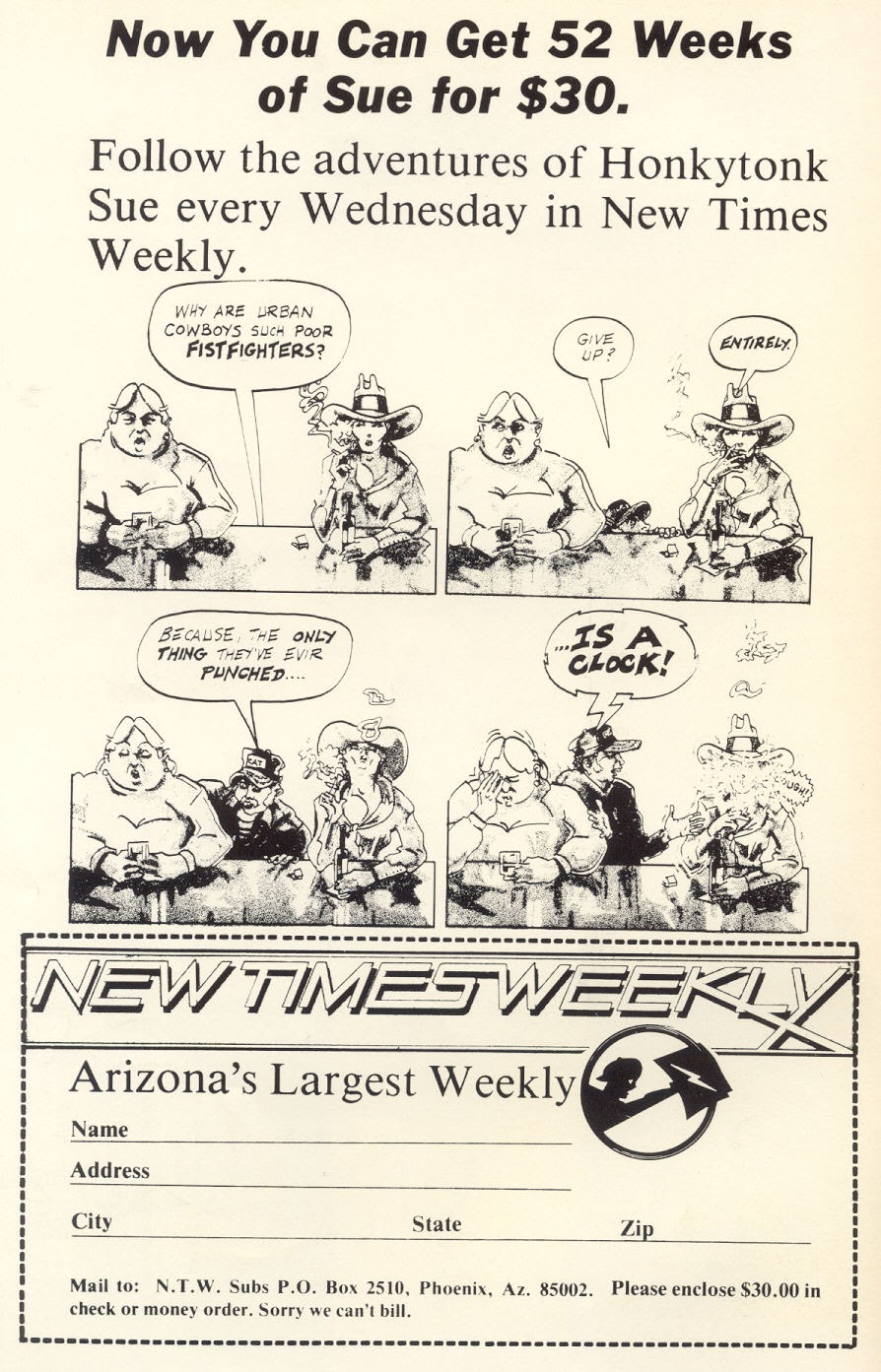 Read online Honkytonk Sue comic -  Issue #4 - 2