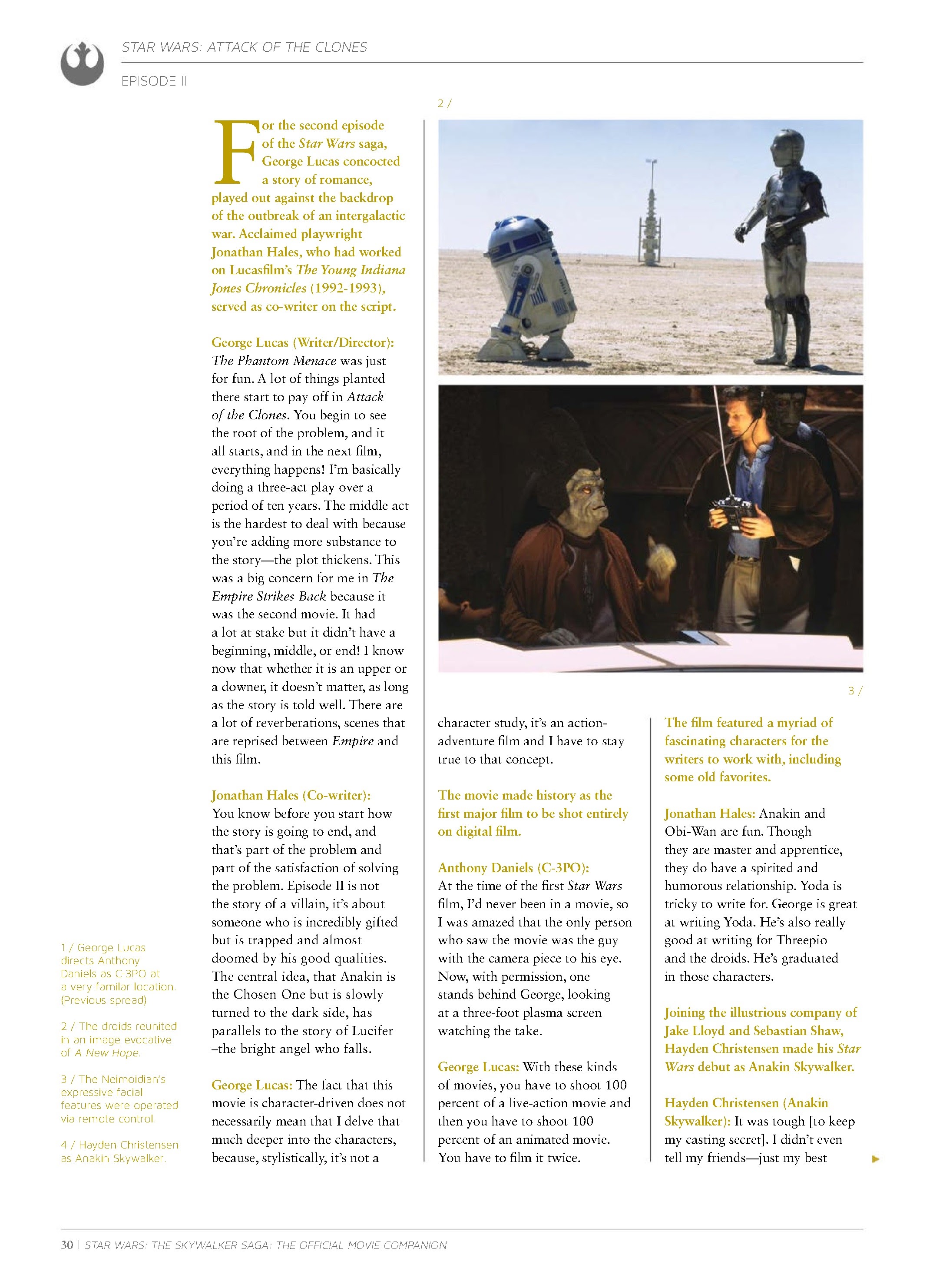 Read online Star Wars: The Skywalker Saga The Official Collector's Edition Book comic -  Issue # TPB (Part 1) - 30