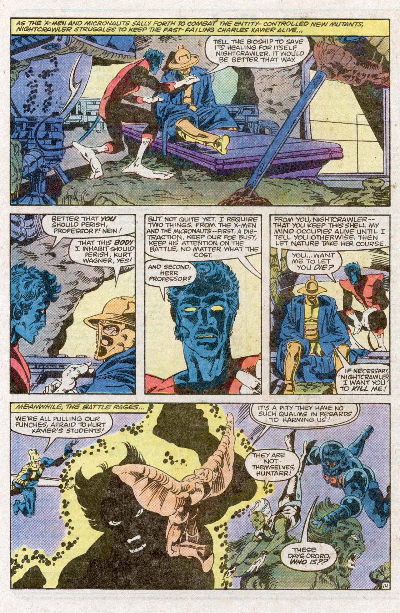 Read online The X-Men and the Micronauts comic -  Issue #4 - 19
