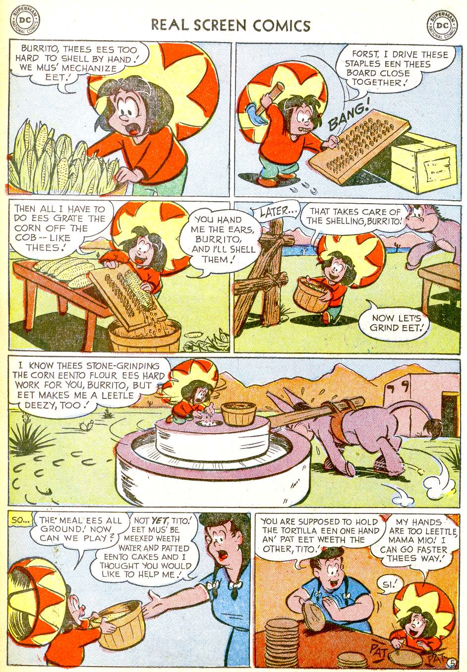 Read online Real Screen Comics comic -  Issue #75 - 14