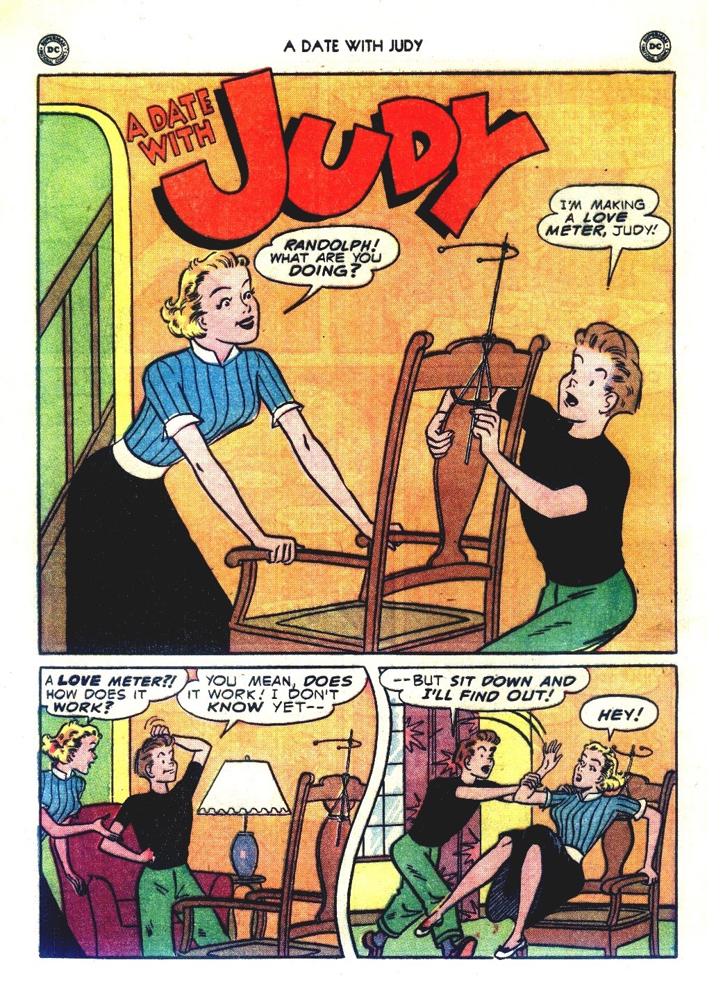 Read online A Date with Judy comic -  Issue #15 - 42