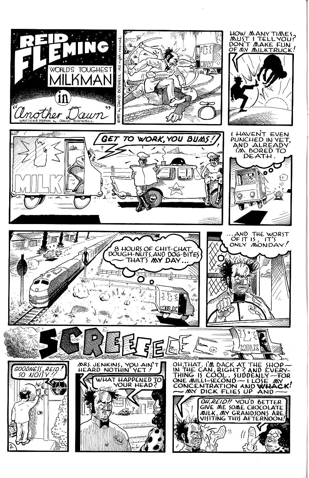 Read online Reid Fleming, World's Toughest Milkman (1980) comic -  Issue #7 - 4