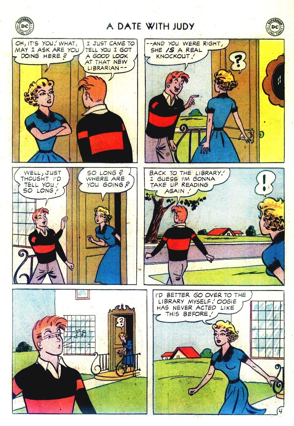 Read online A Date with Judy comic -  Issue #63 - 30