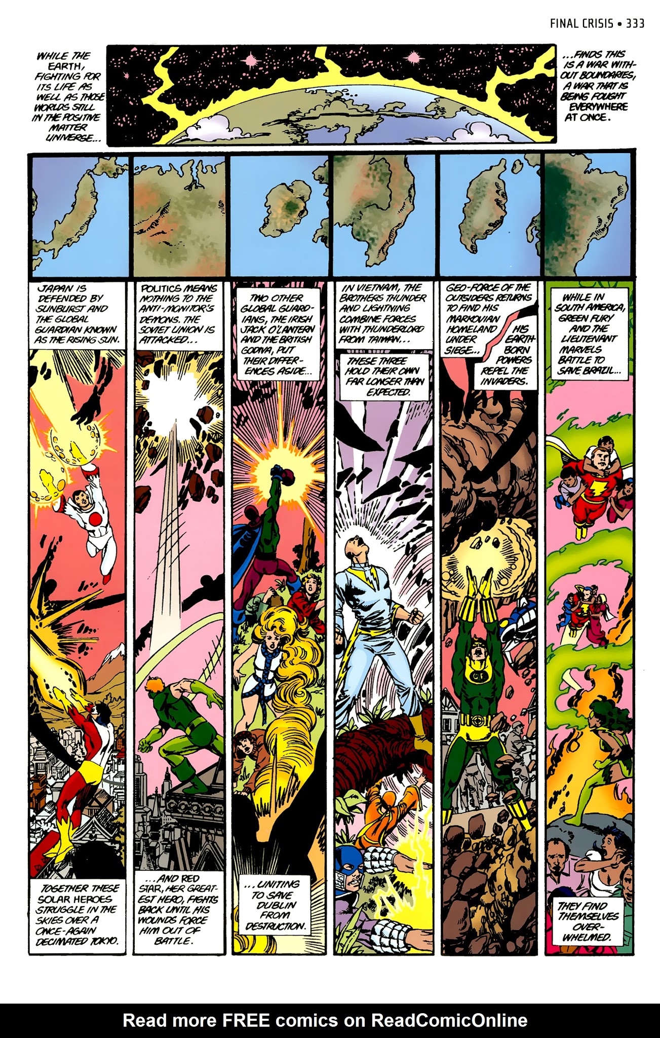 Read online Crisis on Infinite Earths (1985) comic -  Issue # _Absolute Edition 2 - 134