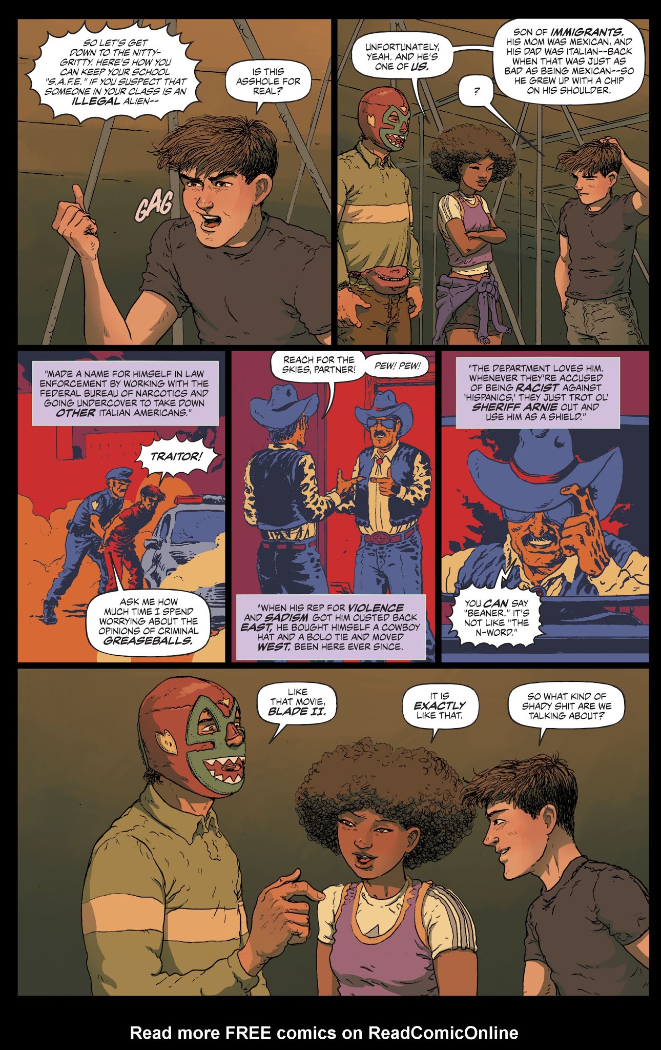 Read online Border Town comic -  Issue #4 - 9