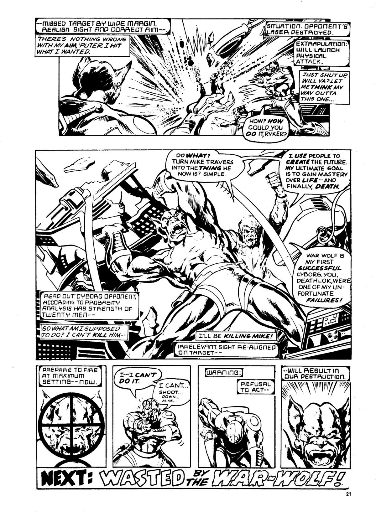 Read online Star Wars Weekly comic -  Issue #93 - 21