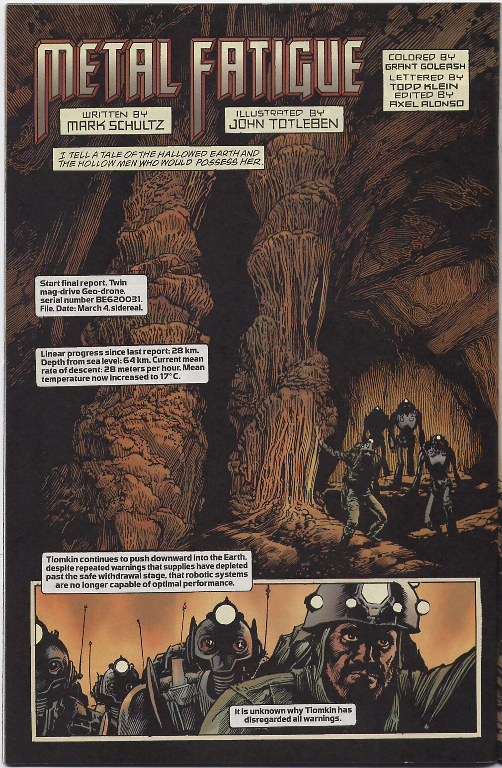 Read online Strange Adventures (1999) comic -  Issue #3 - 18