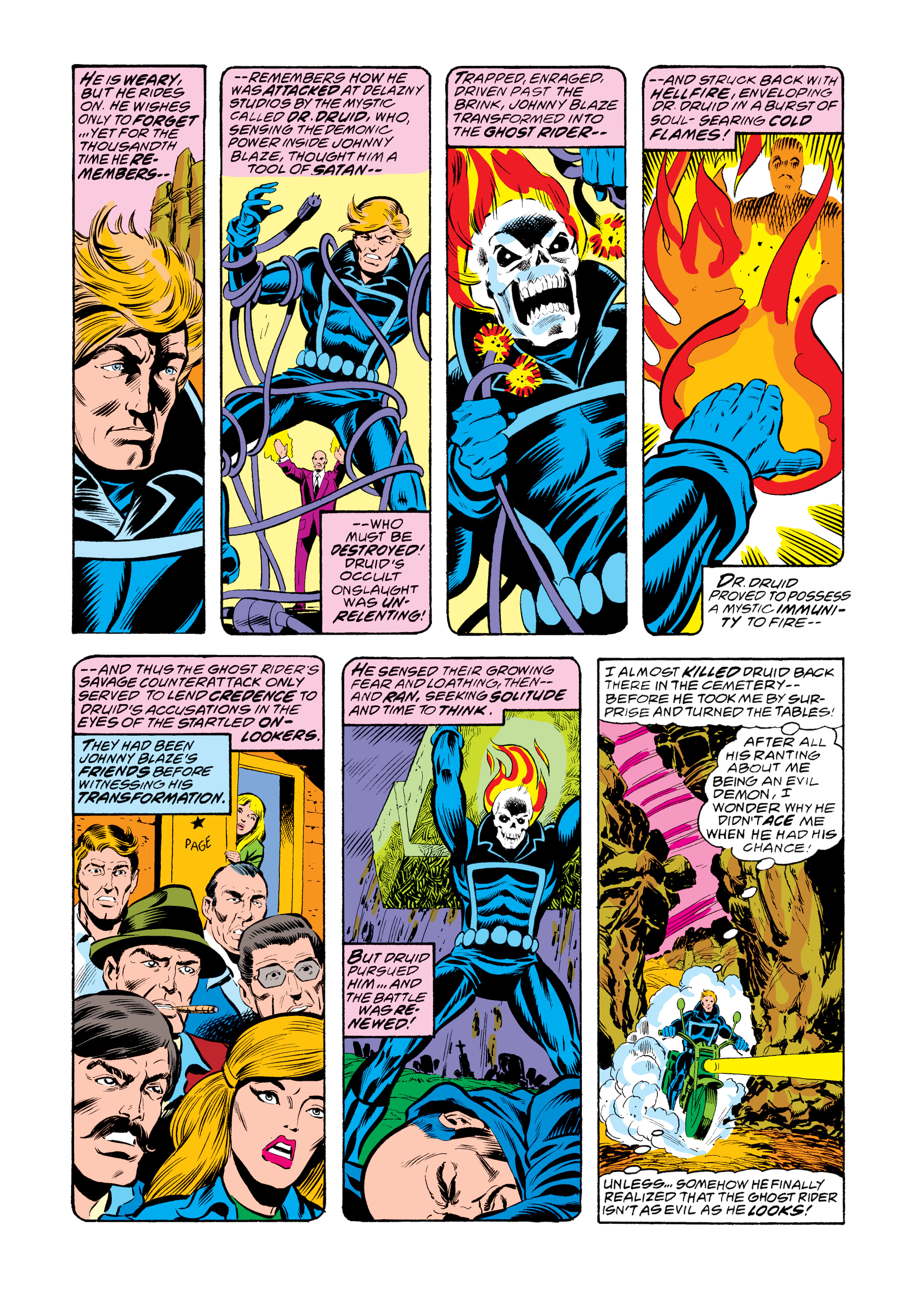 Read online Marvel Masterworks: Ghost Rider comic -  Issue # TPB 3 (Part 2) - 18