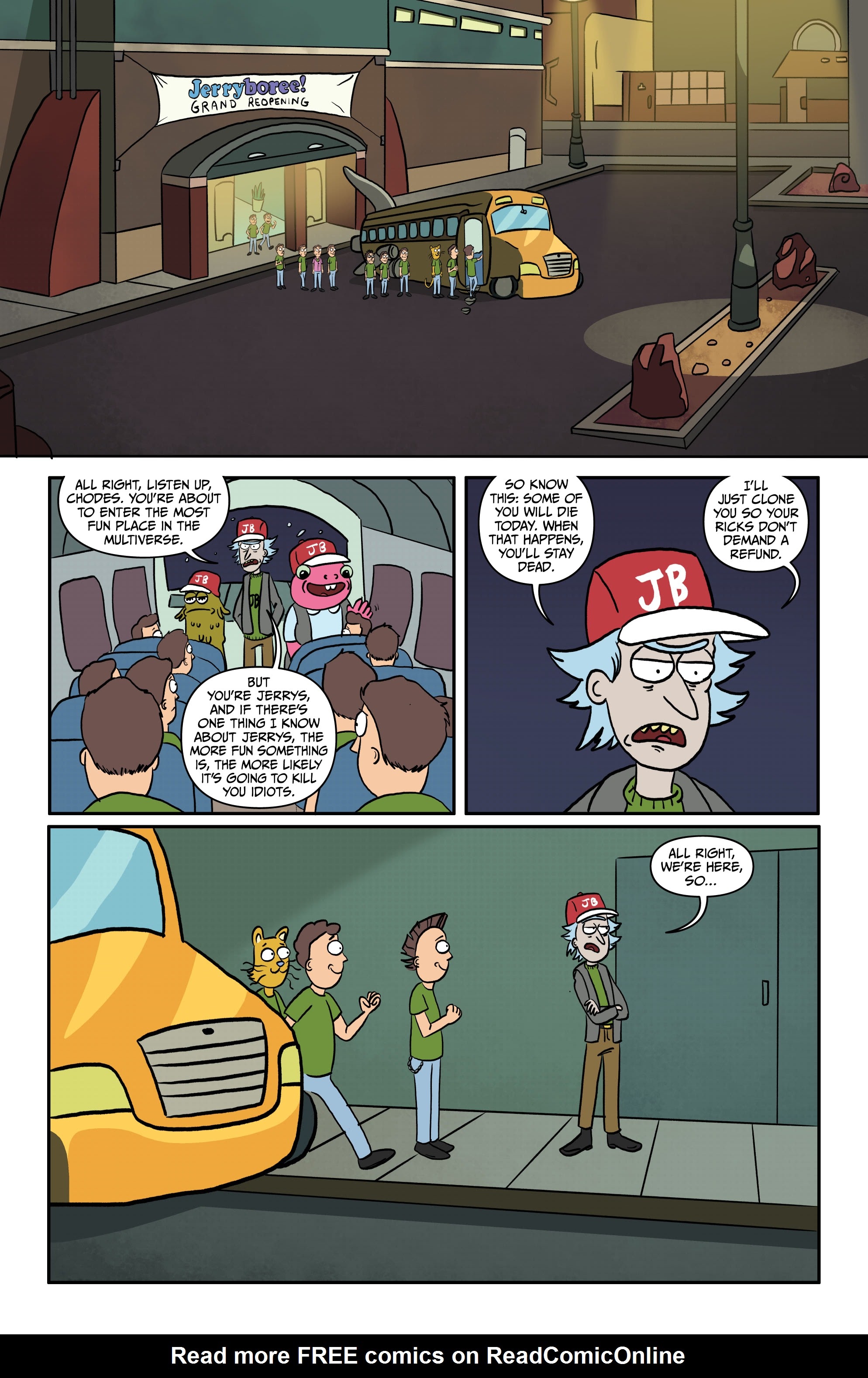 Read online Rick and Morty Presents: Jerryboree comic -  Issue # Full - 3