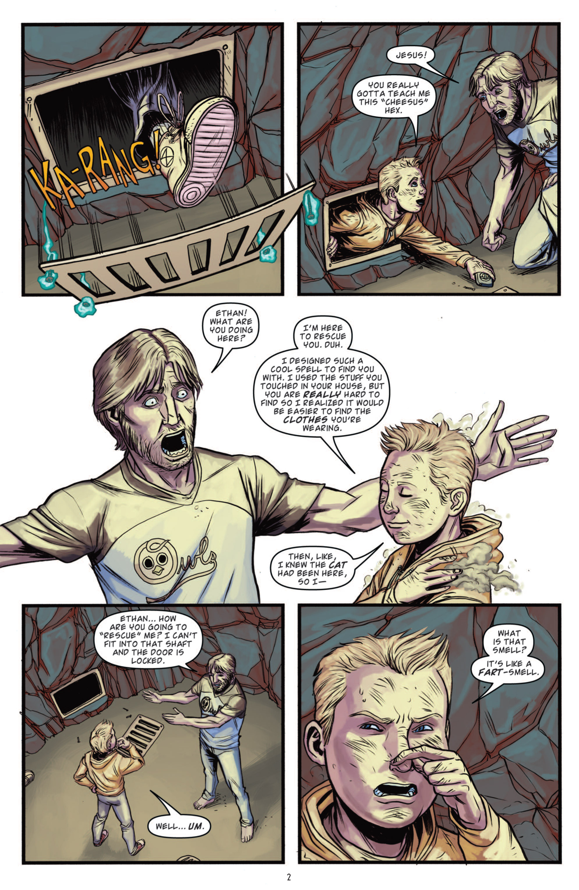 Read online Smoke And Mirrors comic -  Issue #5 - 5