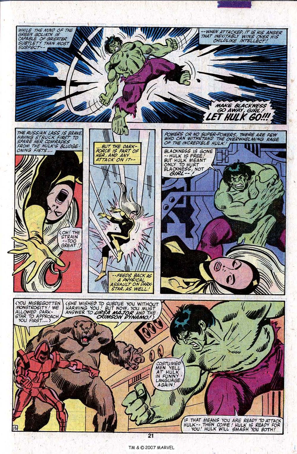 Read online The Incredible Hulk (1968) comic -  Issue #258 - 23