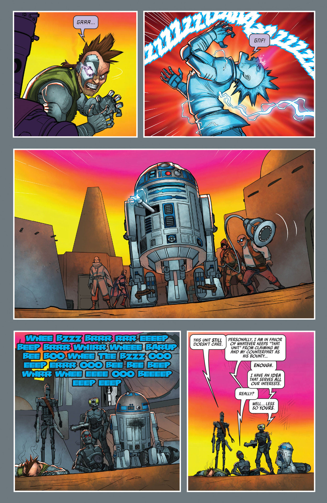 Read online Star Wars: Dark Droids - D-Squad comic -  Issue #3 - 8