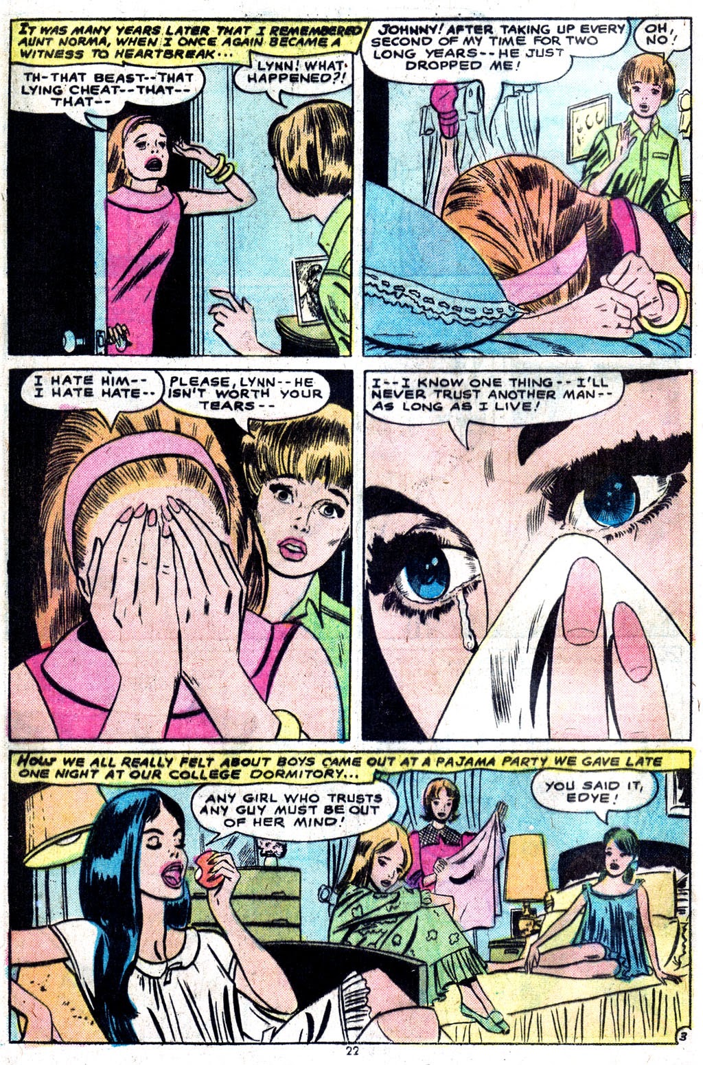 Read online Young Love (1963) comic -  Issue #112 - 22