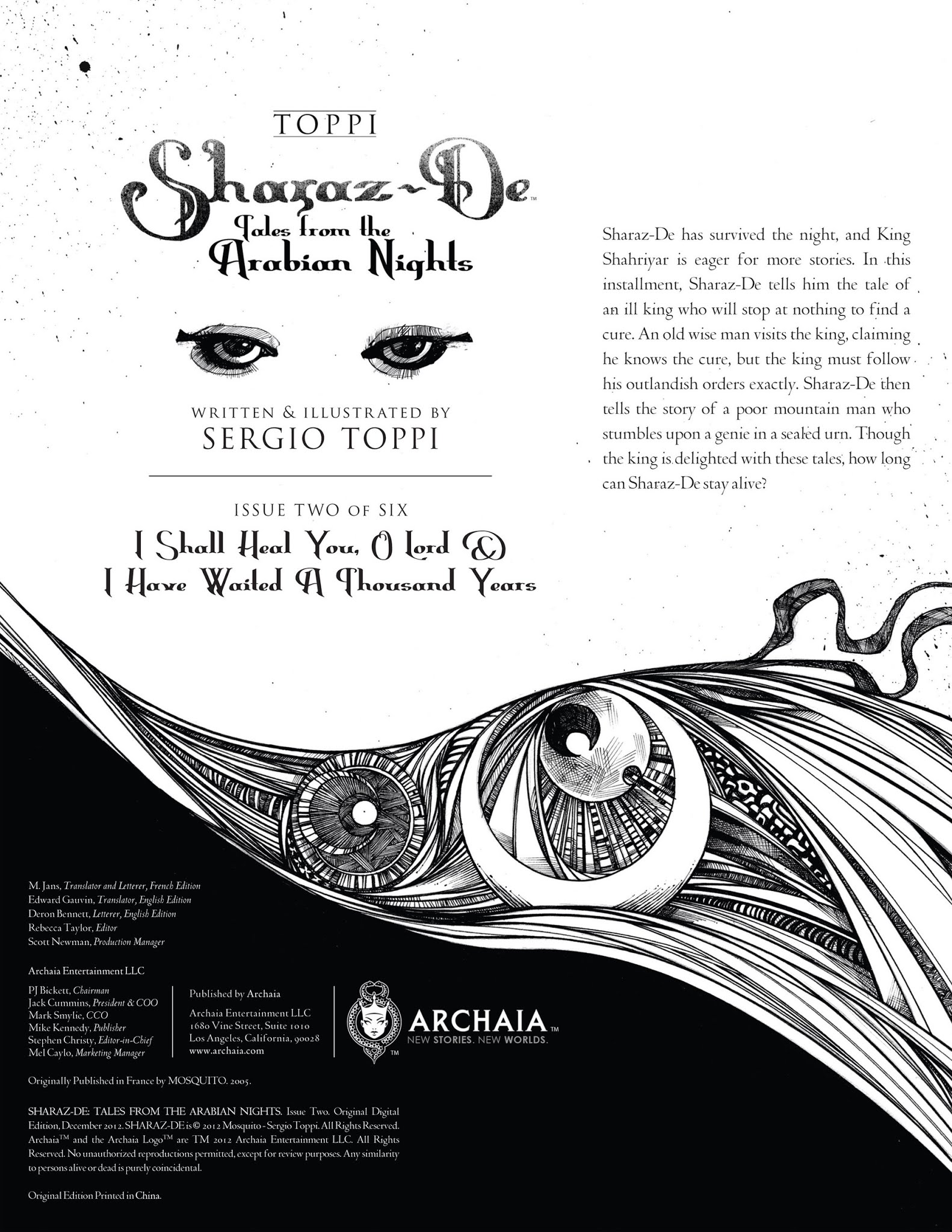 Read online Sharaz-De comic -  Issue #2 - 2