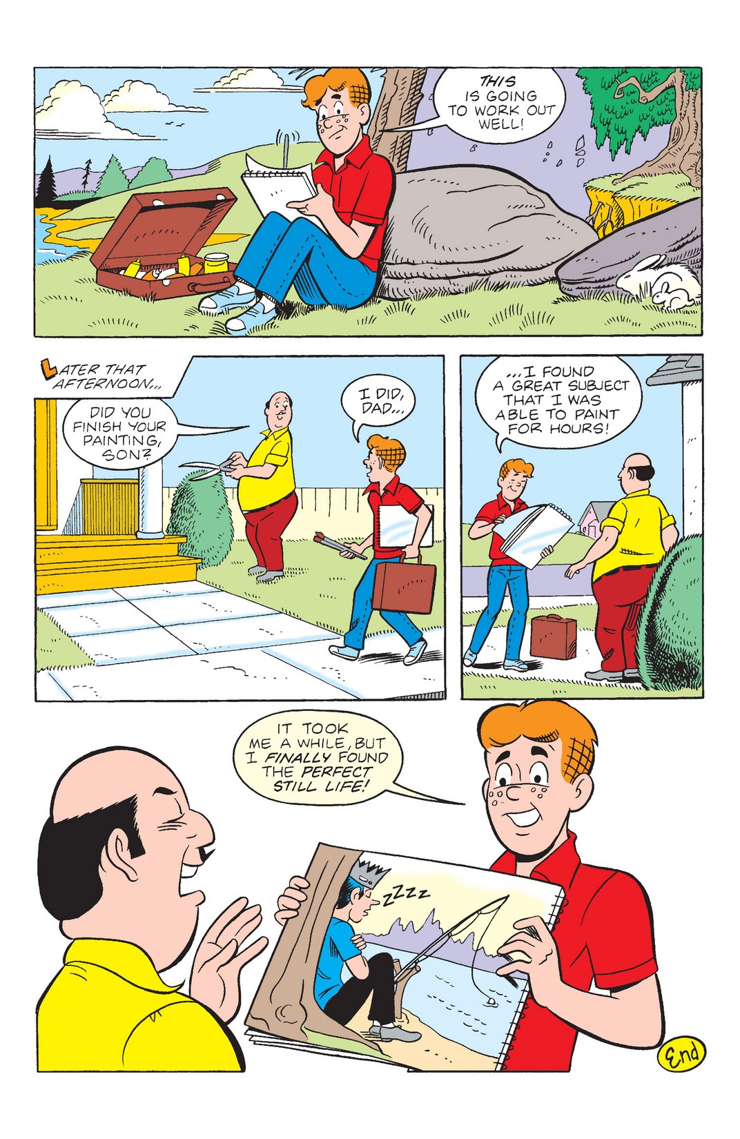 Read online Archie & Friends: Art Smarts comic -  Issue # TPB - 28
