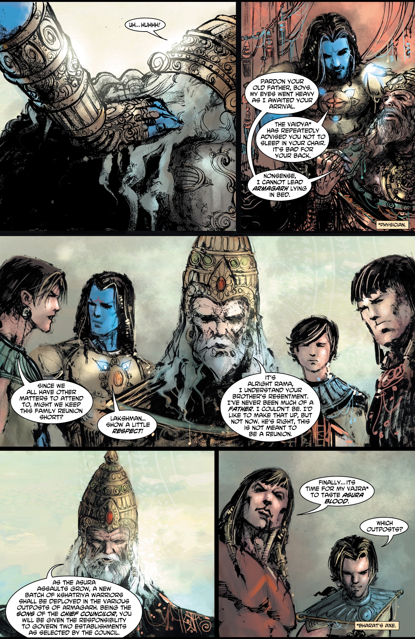 Read online Ramayan 3392 A.D. comic -  Issue #1 - 14