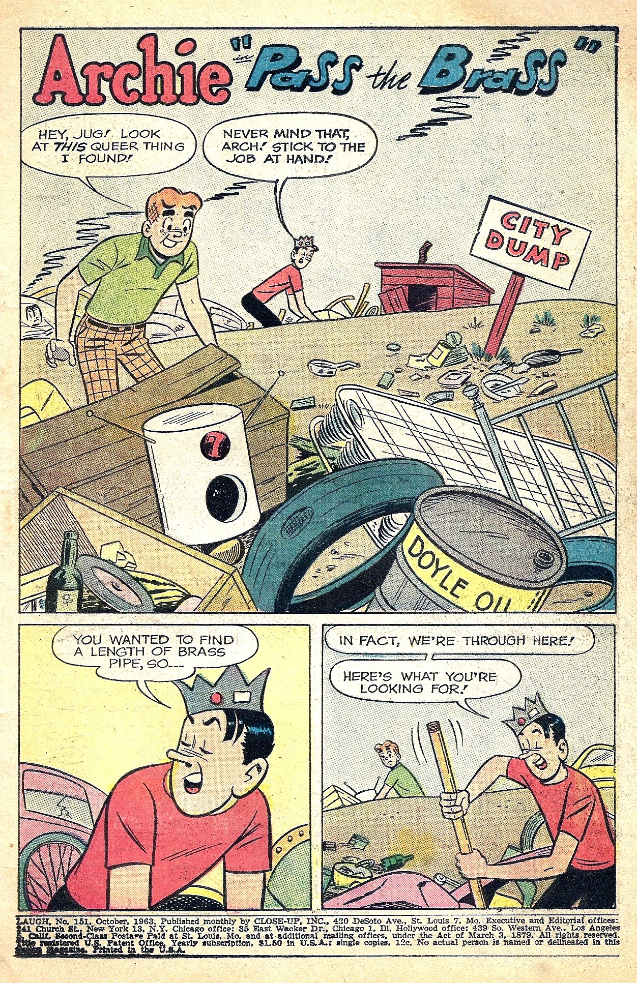 Read online Laugh (Comics) comic -  Issue #151 - 3