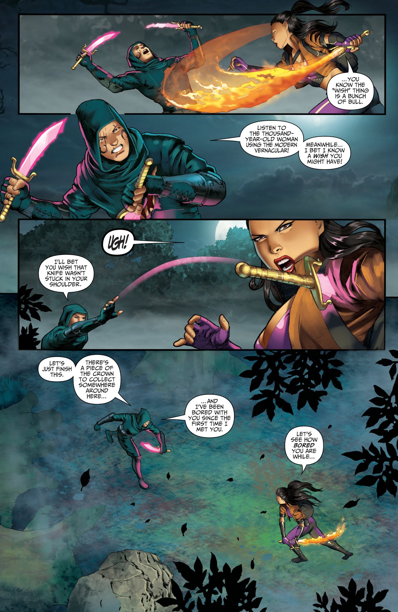 Read online Jasmine: Crown of Kings comic -  Issue #3 - 9