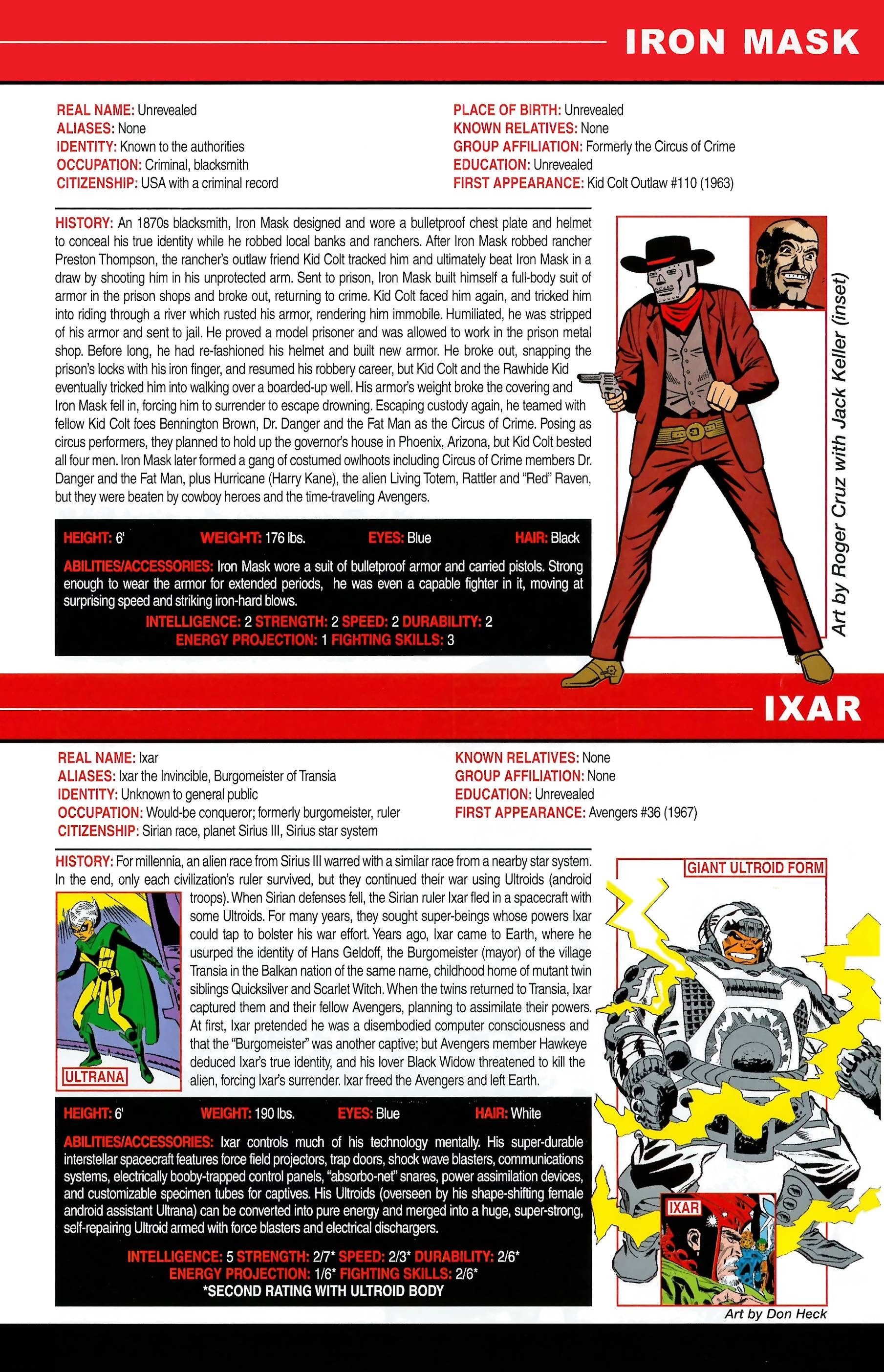 Read online Official Handbook of the Marvel Universe A to Z comic -  Issue # TPB 5 (Part 2) - 127