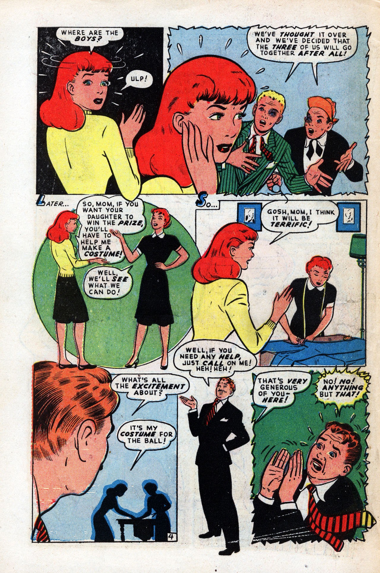 Read online Junior Miss (1947) comic -  Issue #30 - 6